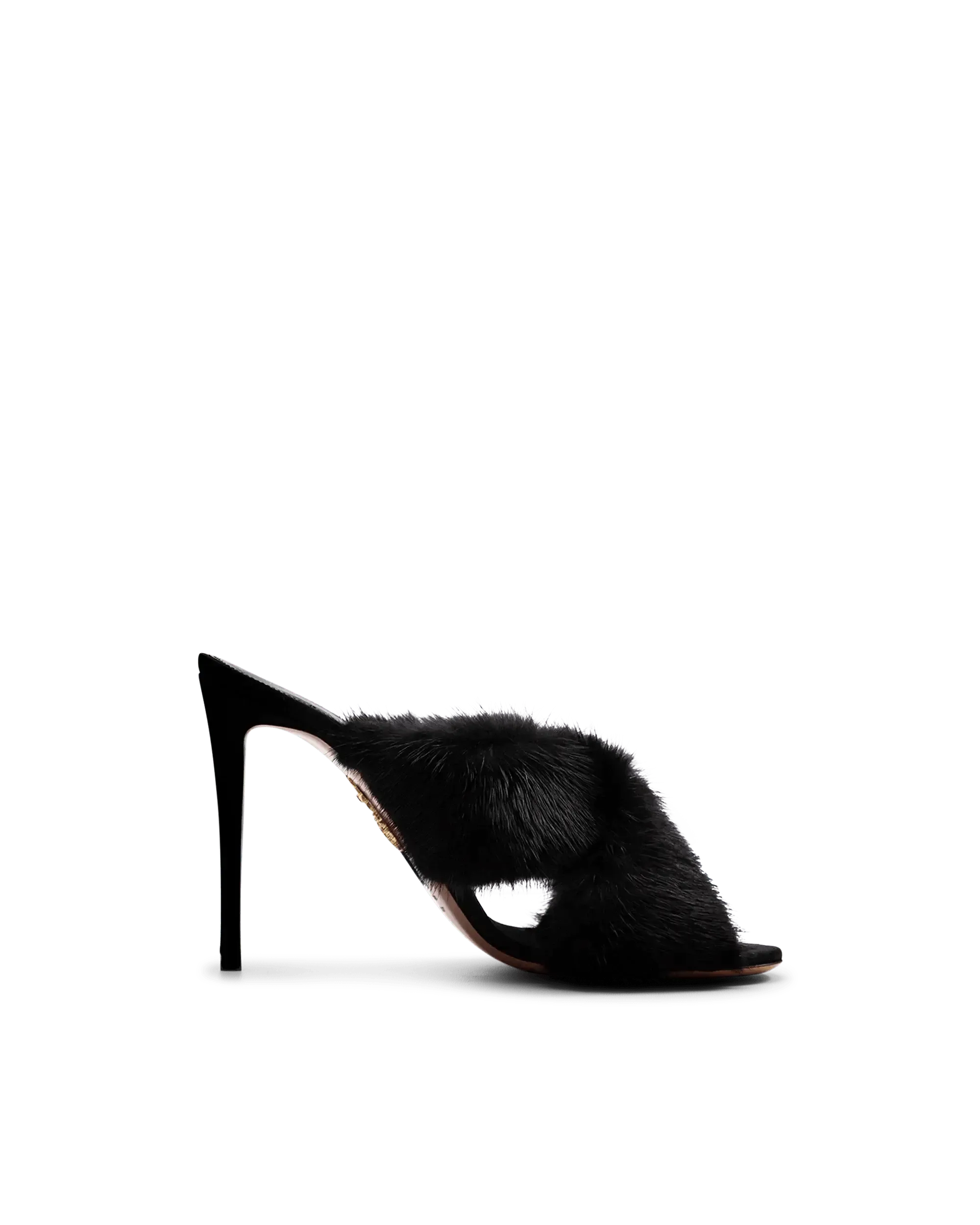 Mink Fur Mule - DIHSAN