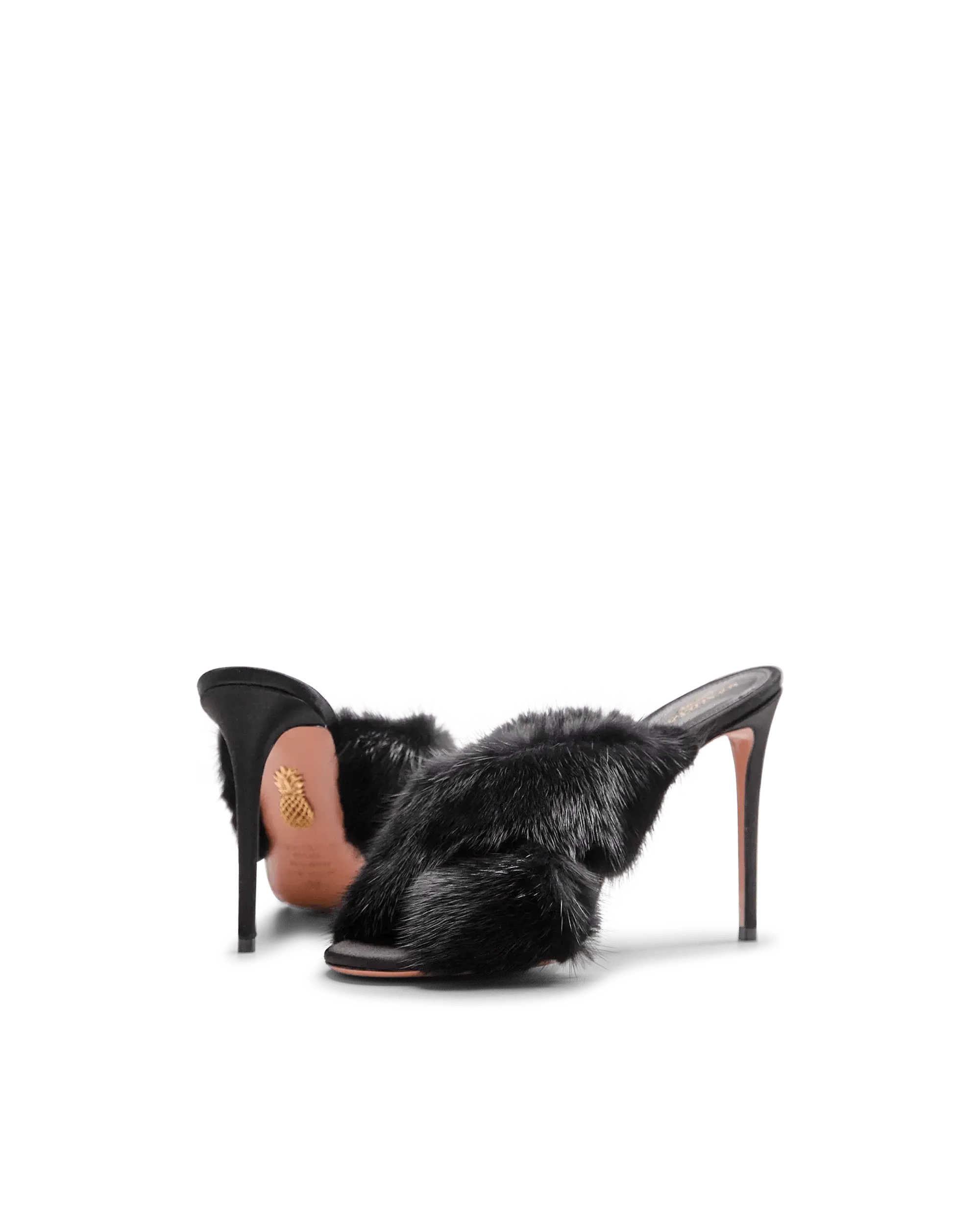 Mink Fur Mule - DIHSAN