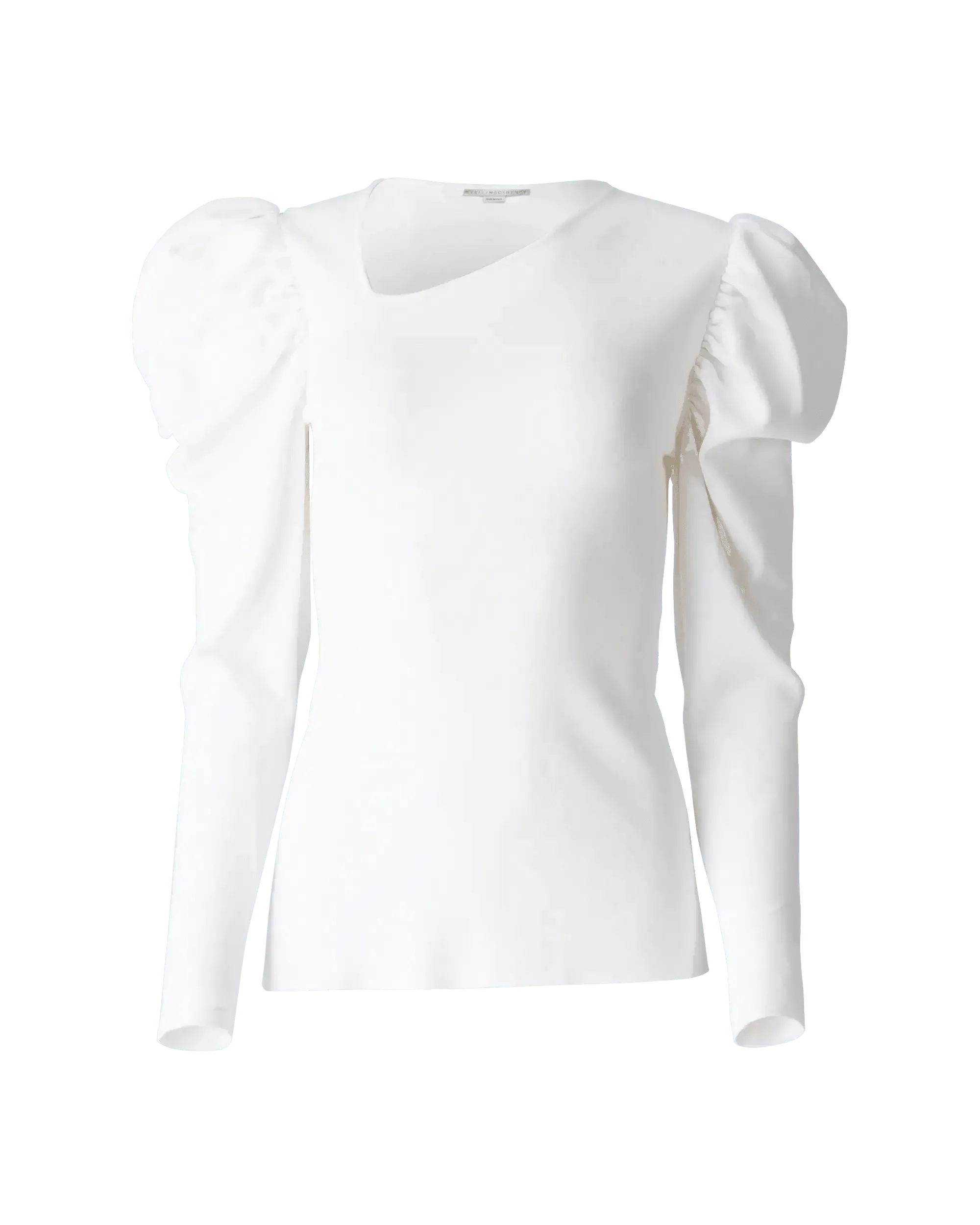 Asymmetrical Neck Blouse - DIHSAN