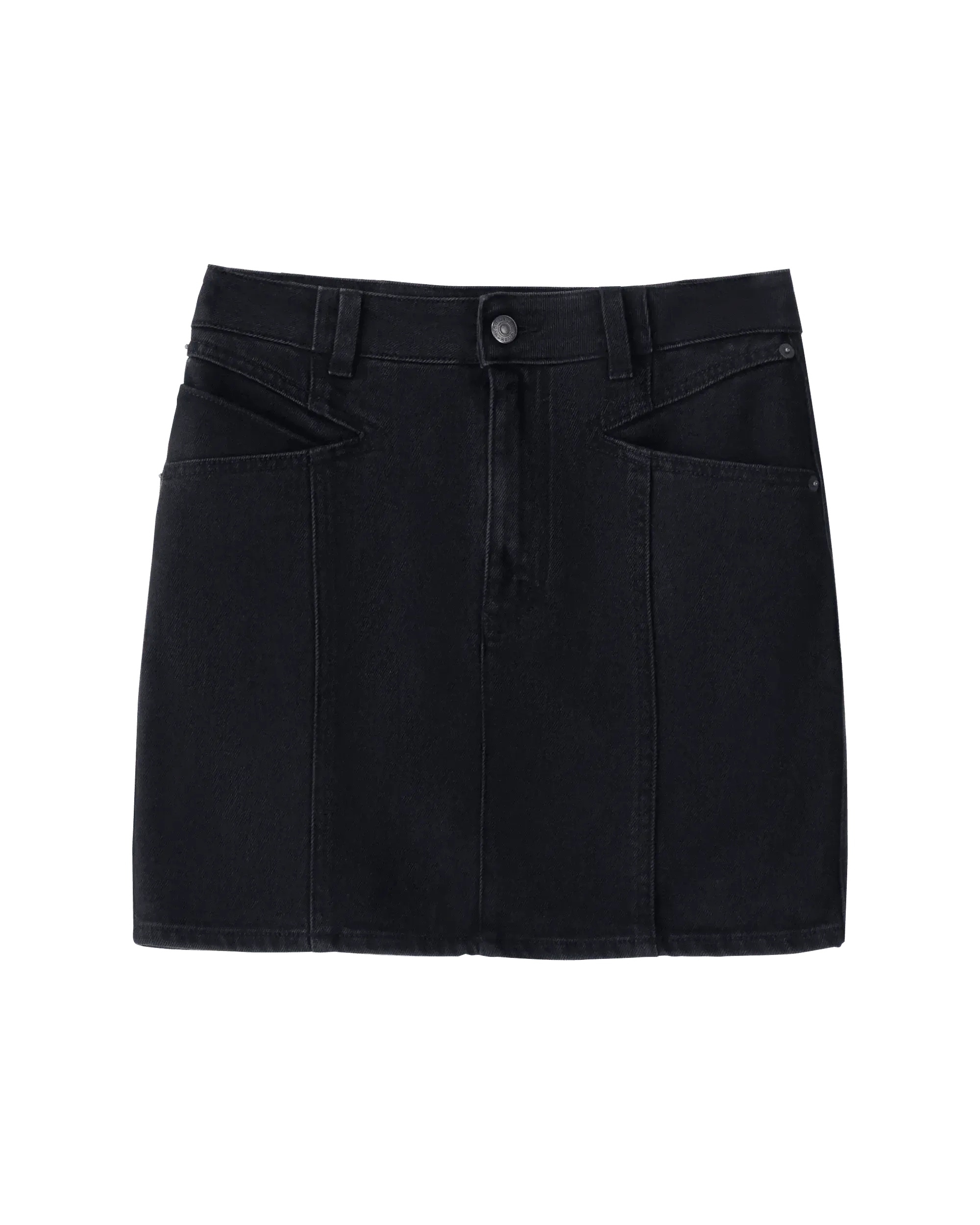 Denim Mini Skirt - DIHSAN