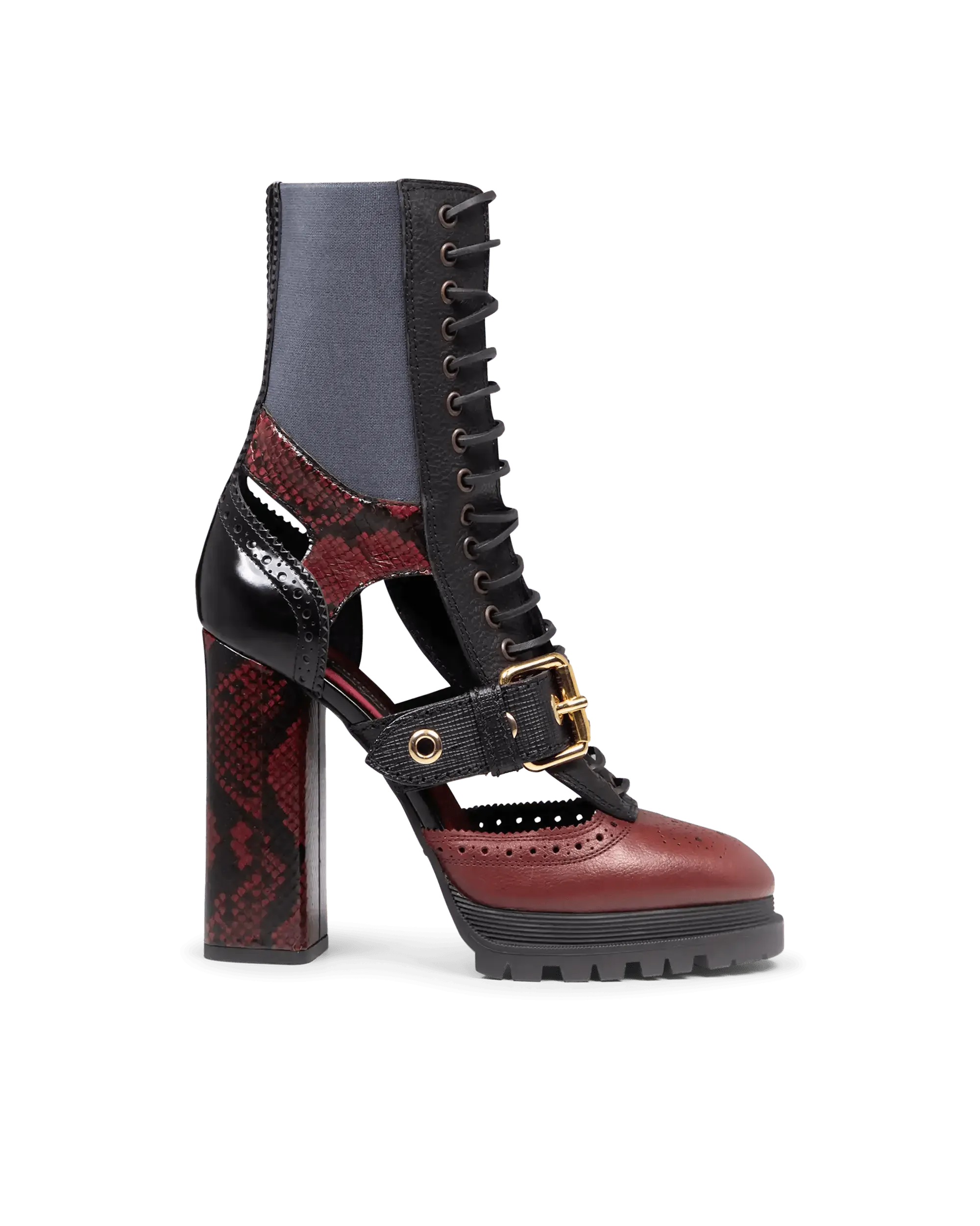 Cut Out Ankle Boot - DIHSAN