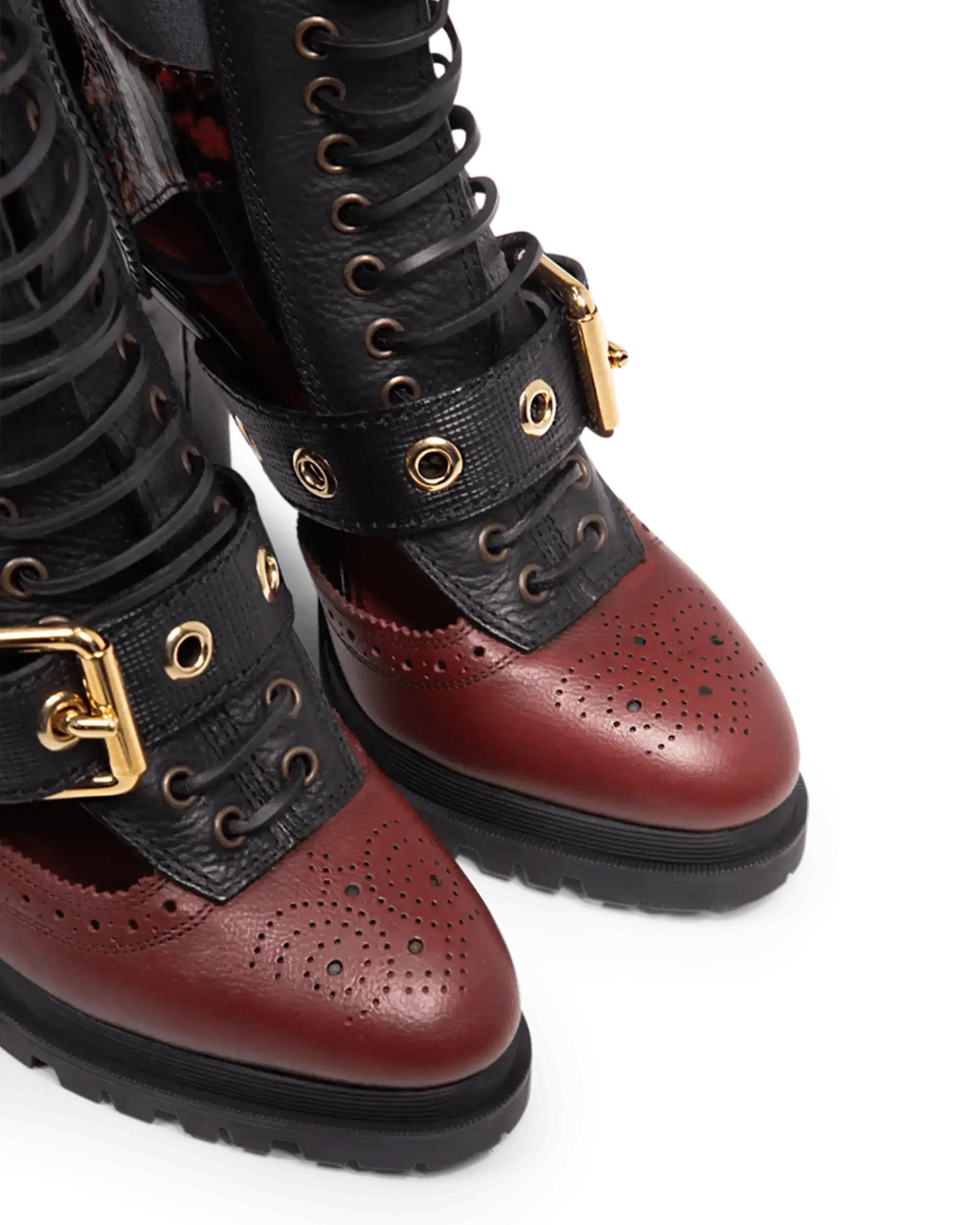 Cut Out Ankle Boot - DIHSAN