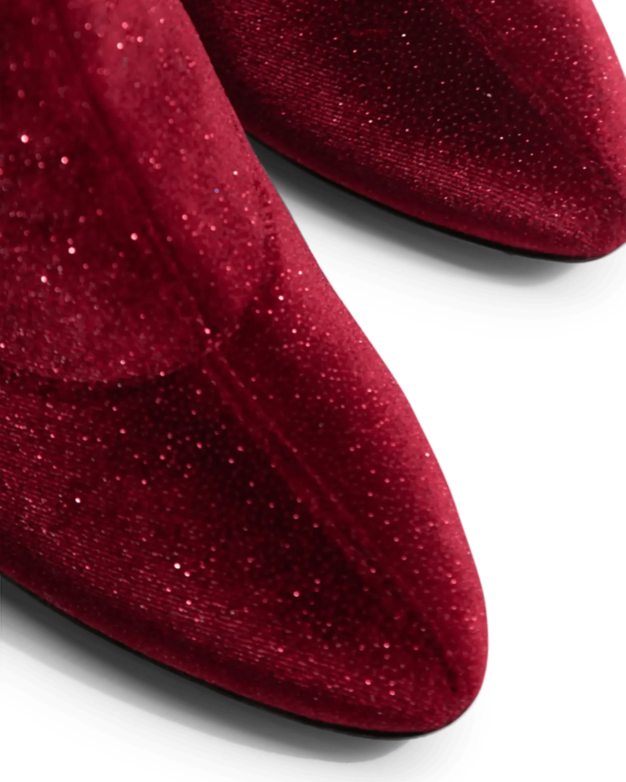 Glittery Stretch Heeled Boot - DIHSAN