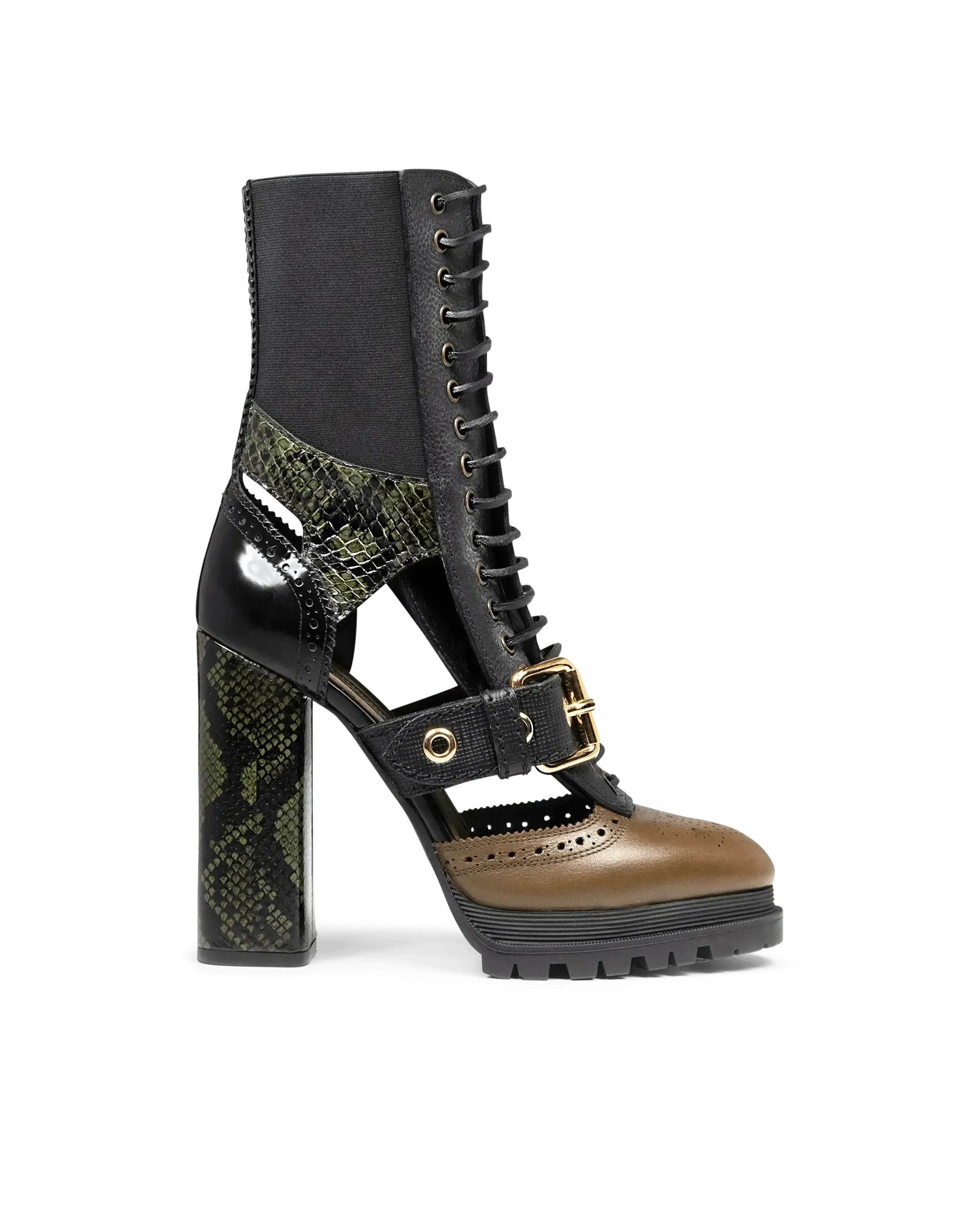 Cut Out Ankle Boot - DIHSAN