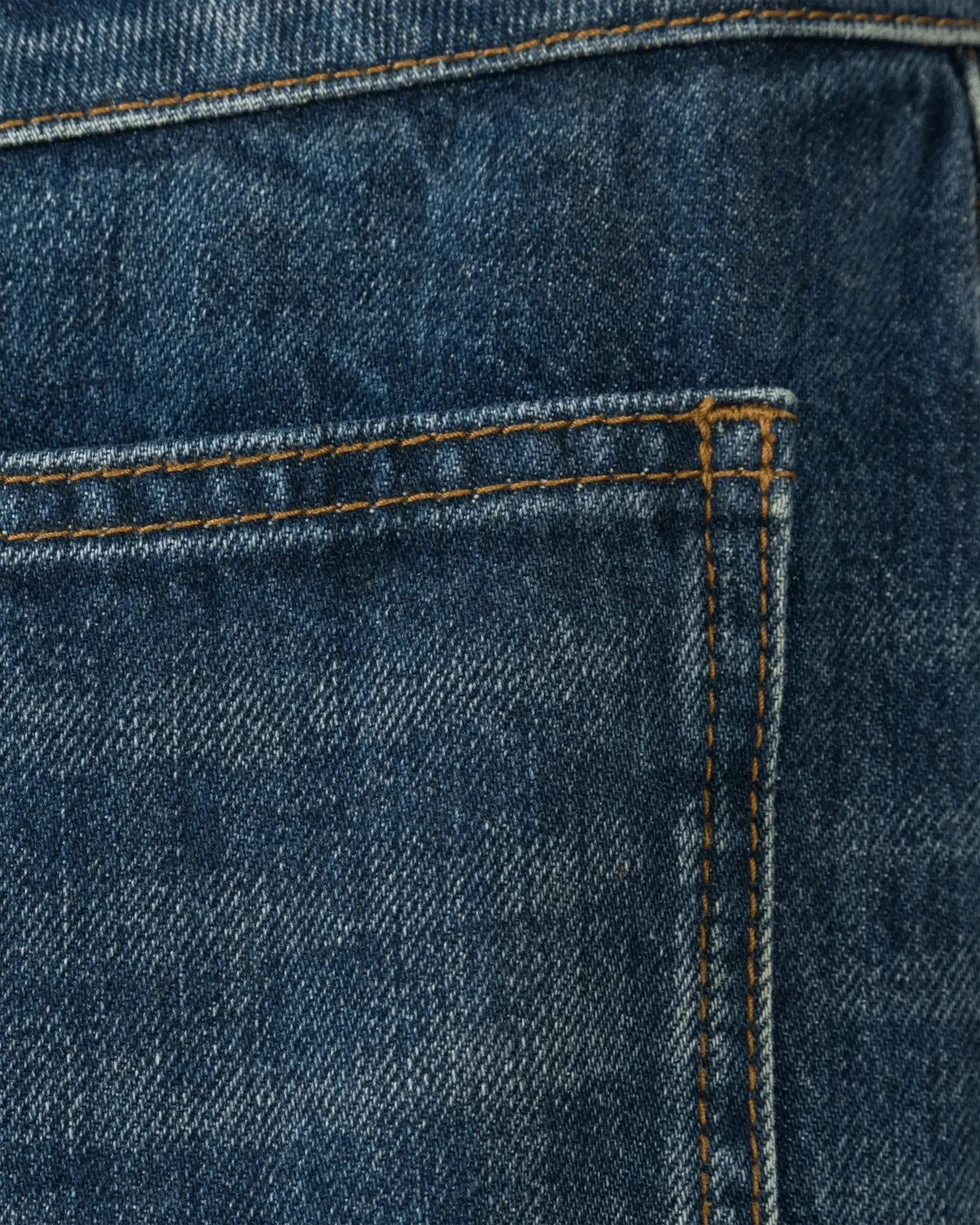 Flared Patch Pocket Jeans - DIHSAN