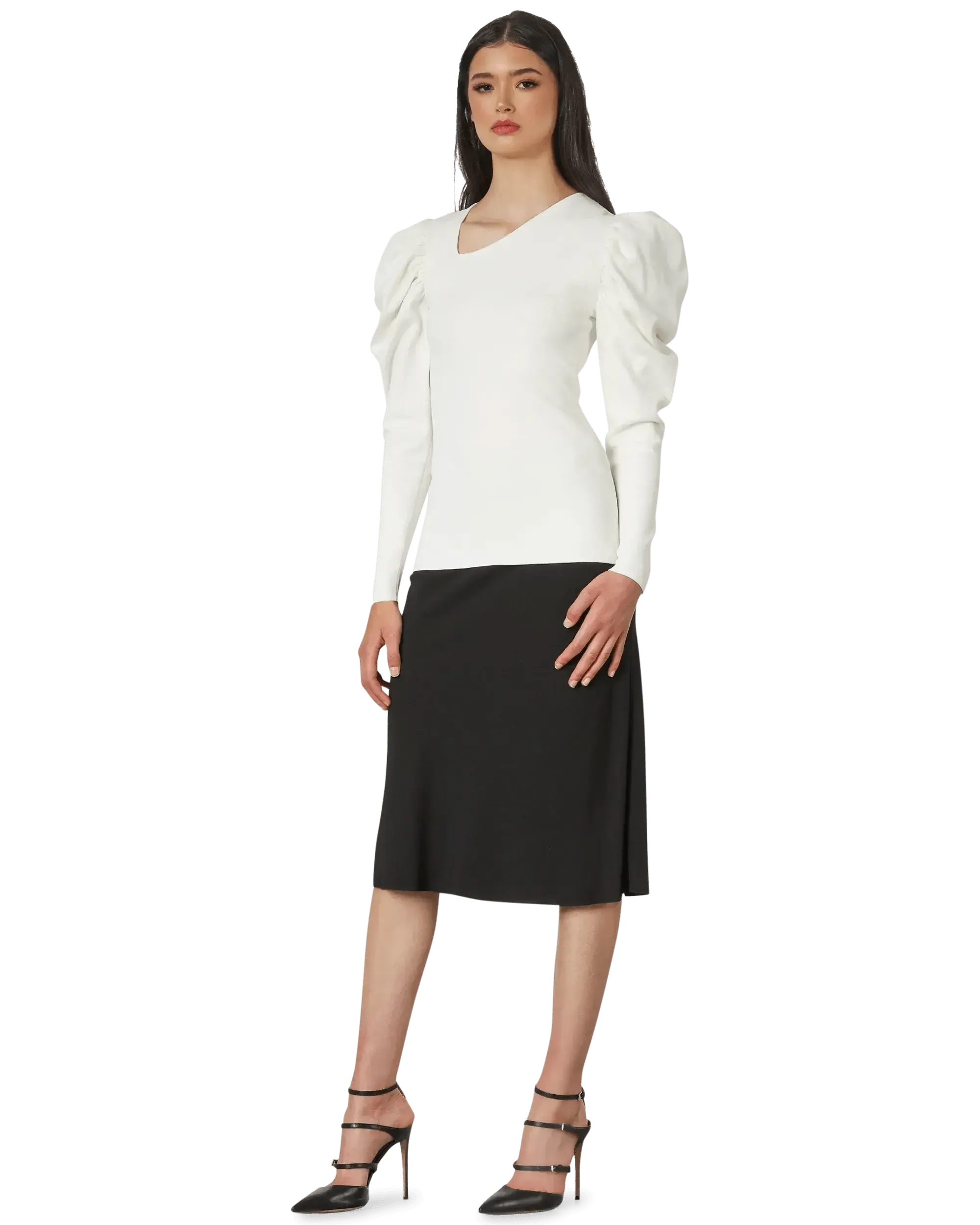 Classic Flared Skirt - DIHSAN