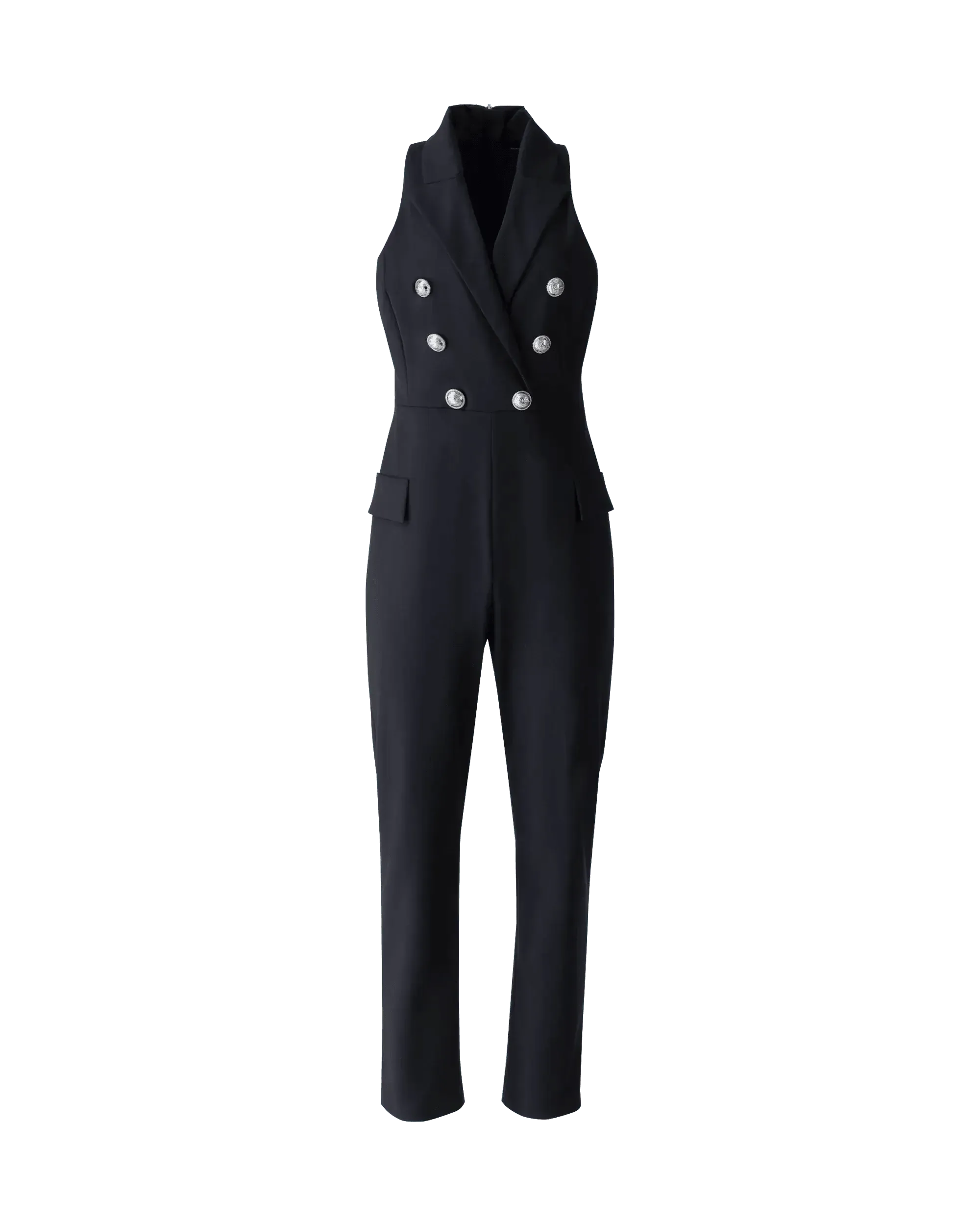 Double Breasted Jumpsuit - DIHSAN