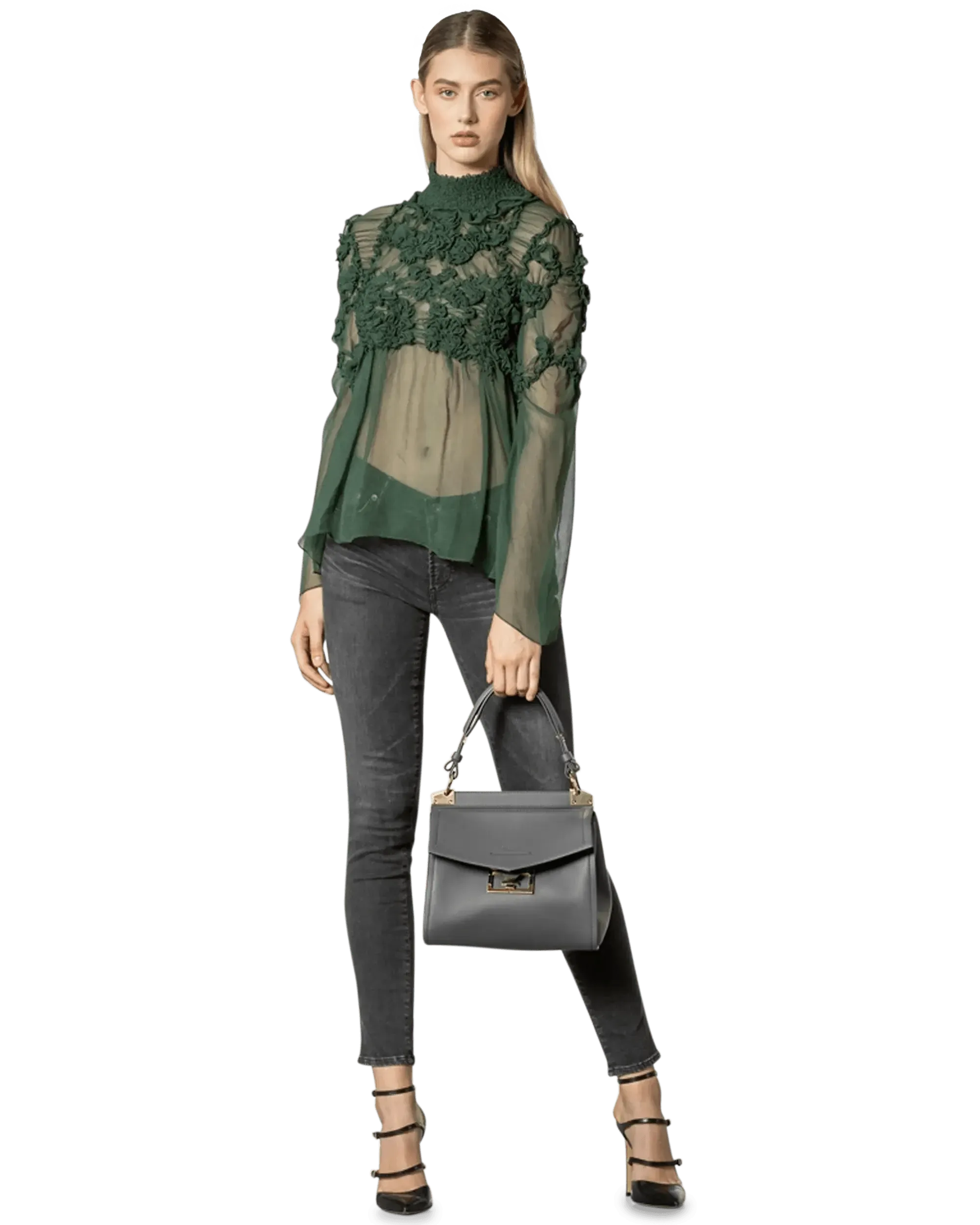Logo-Buckled Day Bag - DIHSAN