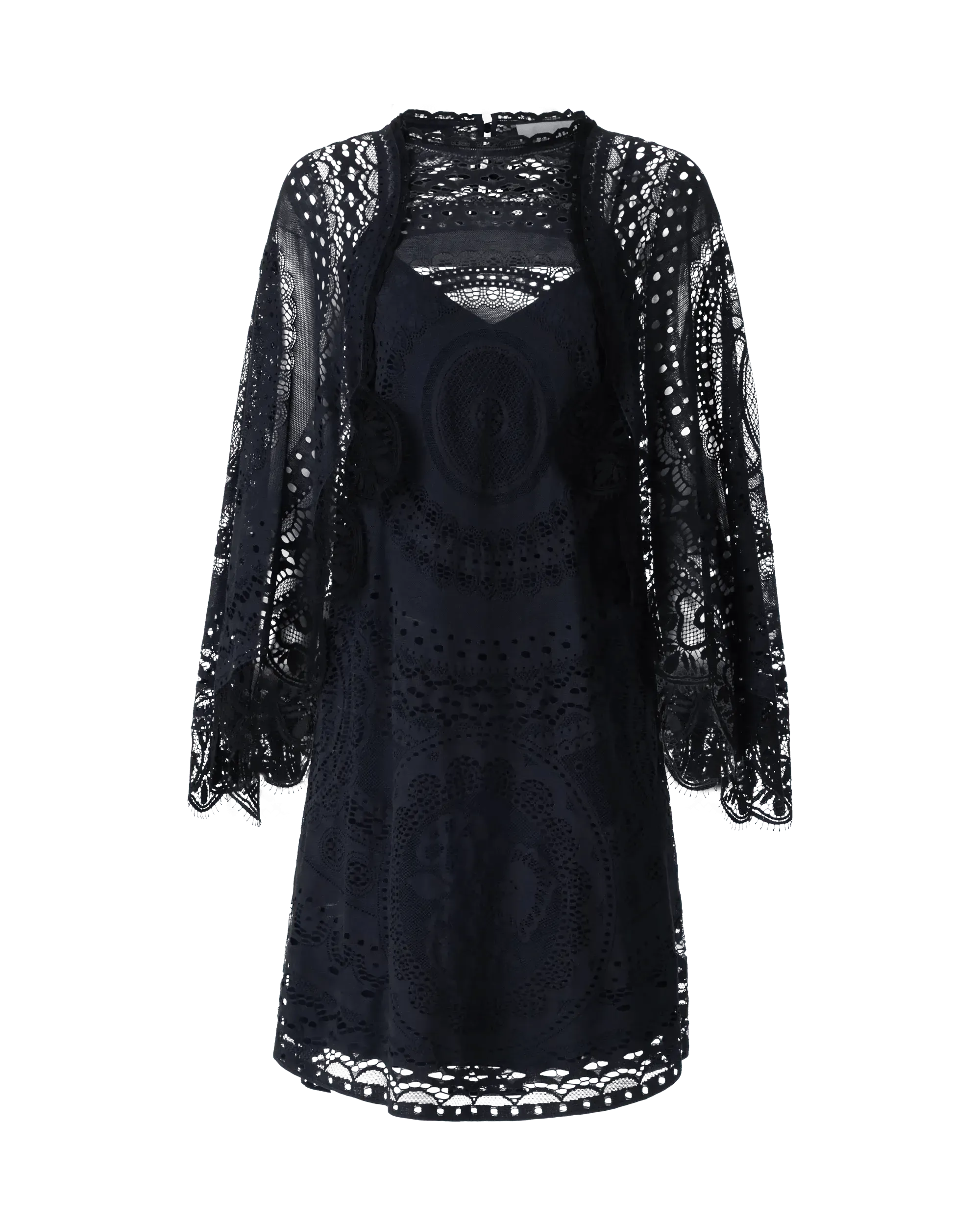 Kimono Sleeve Dress - DIHSAN