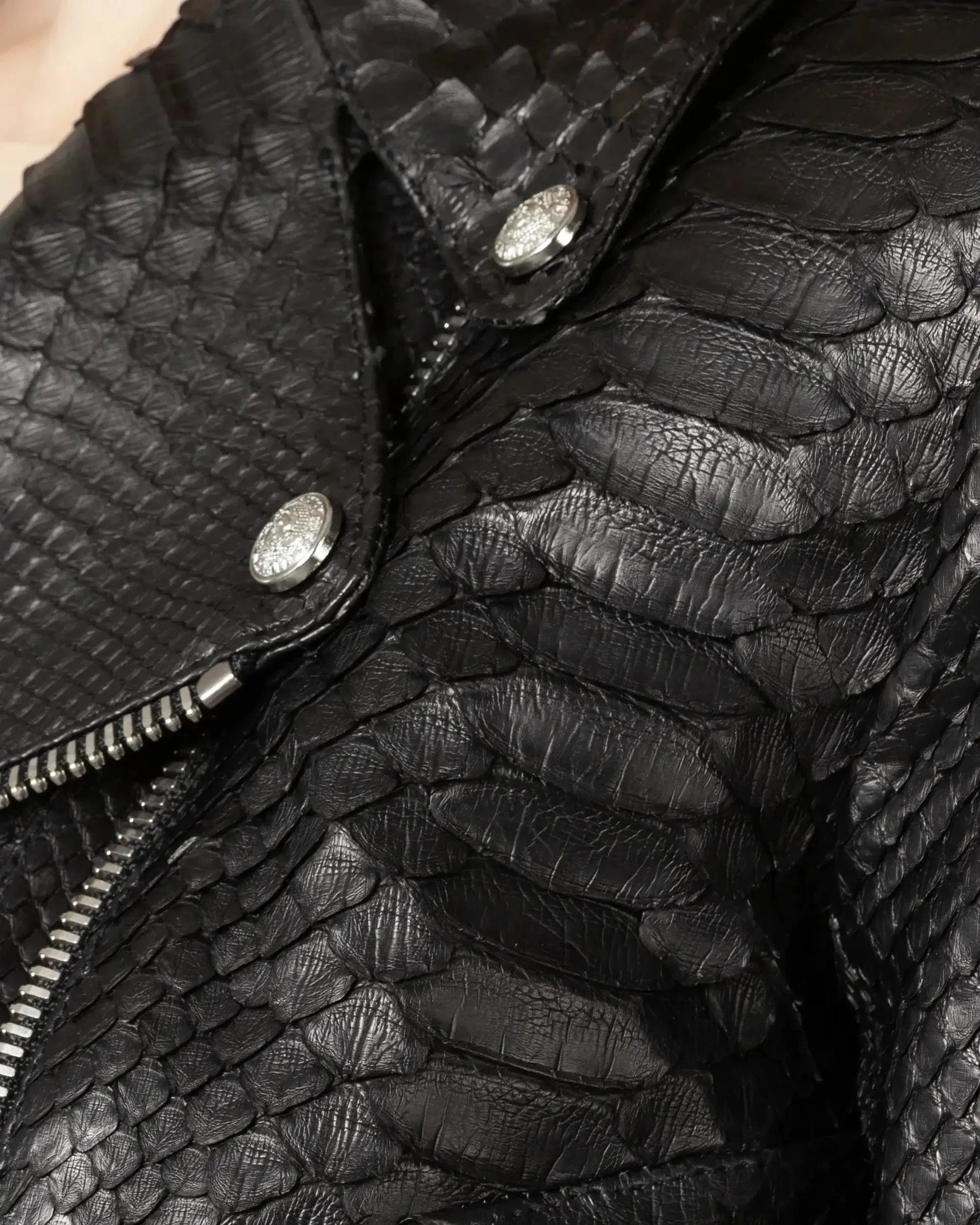 Python Moto Jacket - DIHSAN