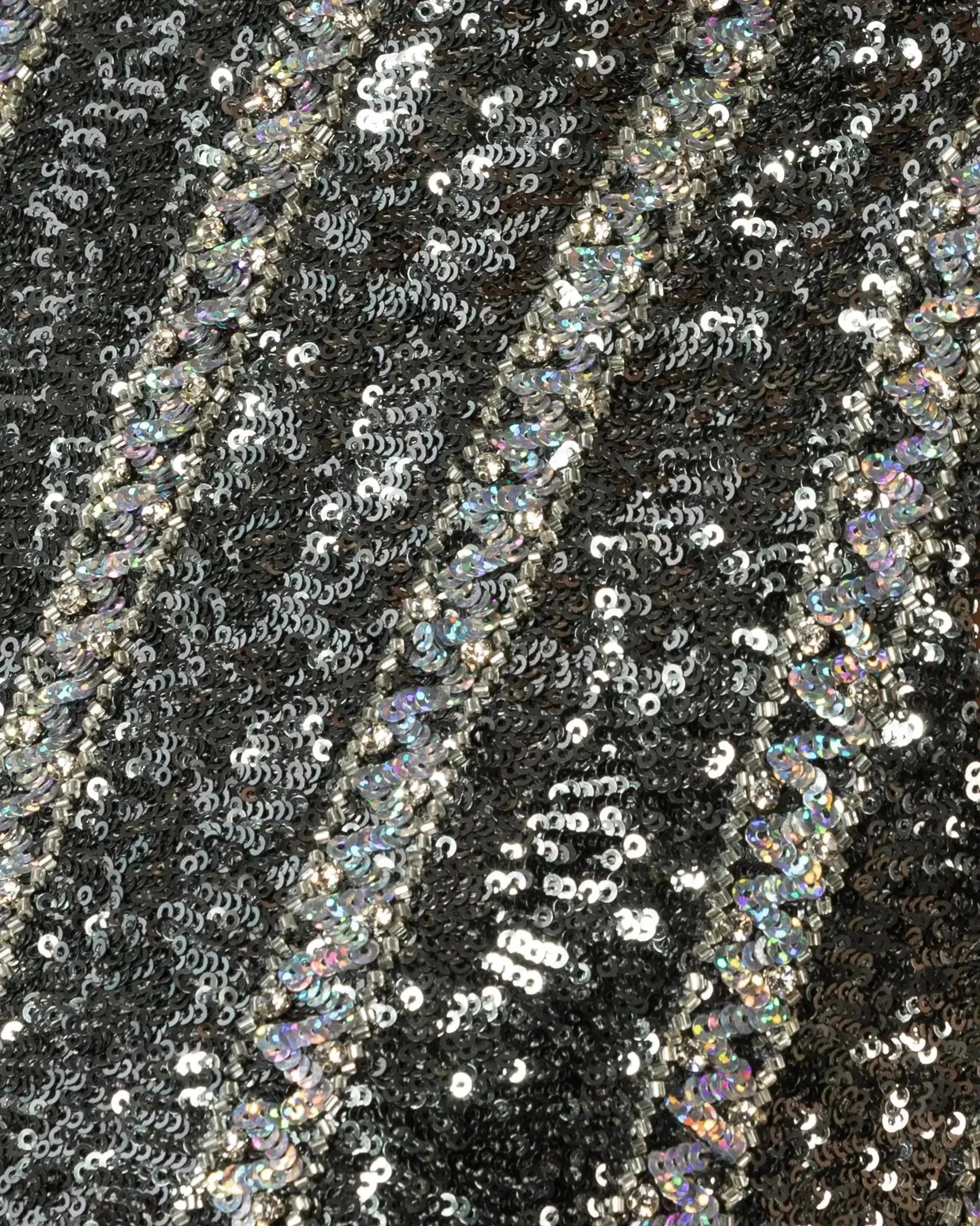 Sequin-Embellished Dress - DIHSAN