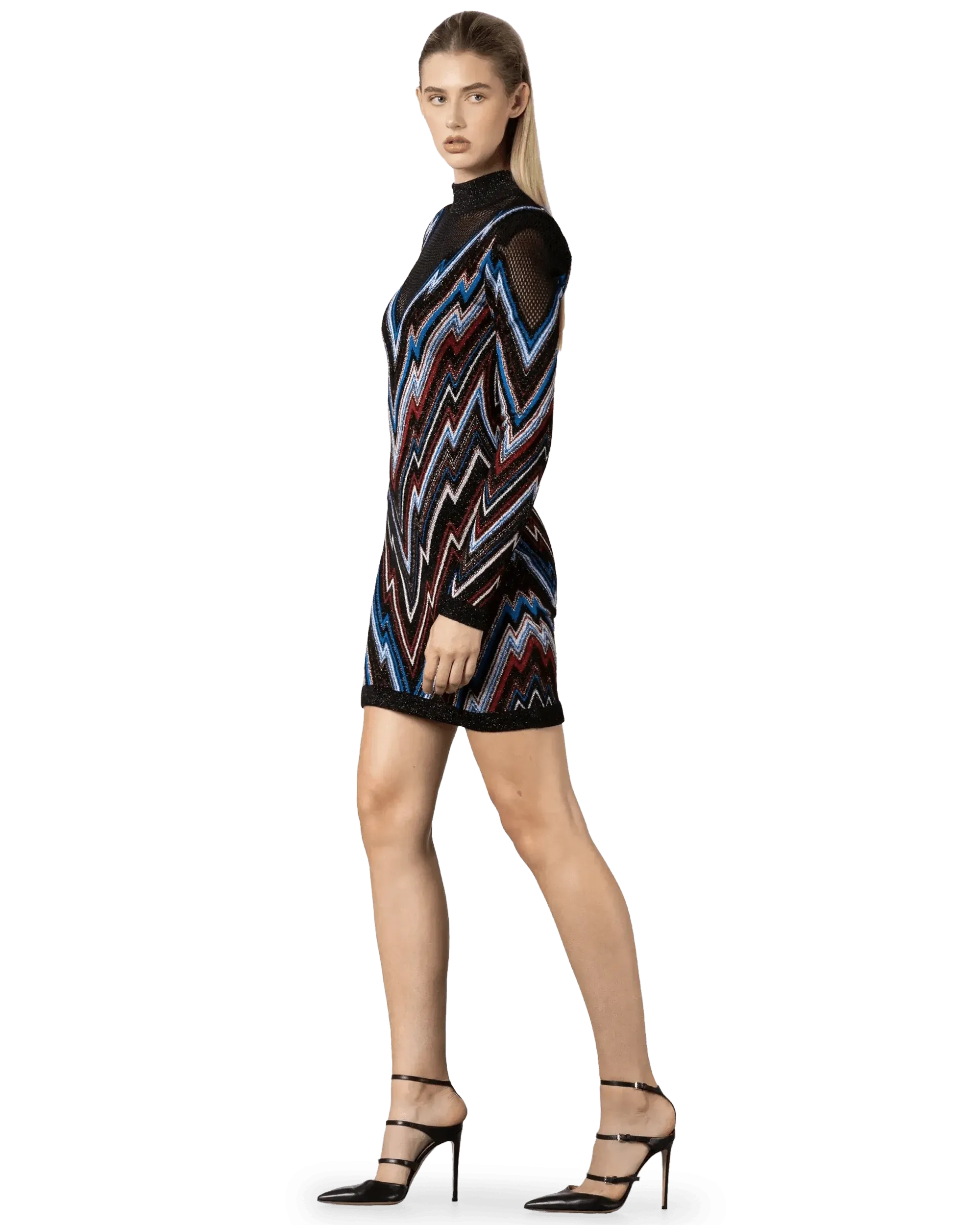 Lightning Woven Dress - DIHSAN