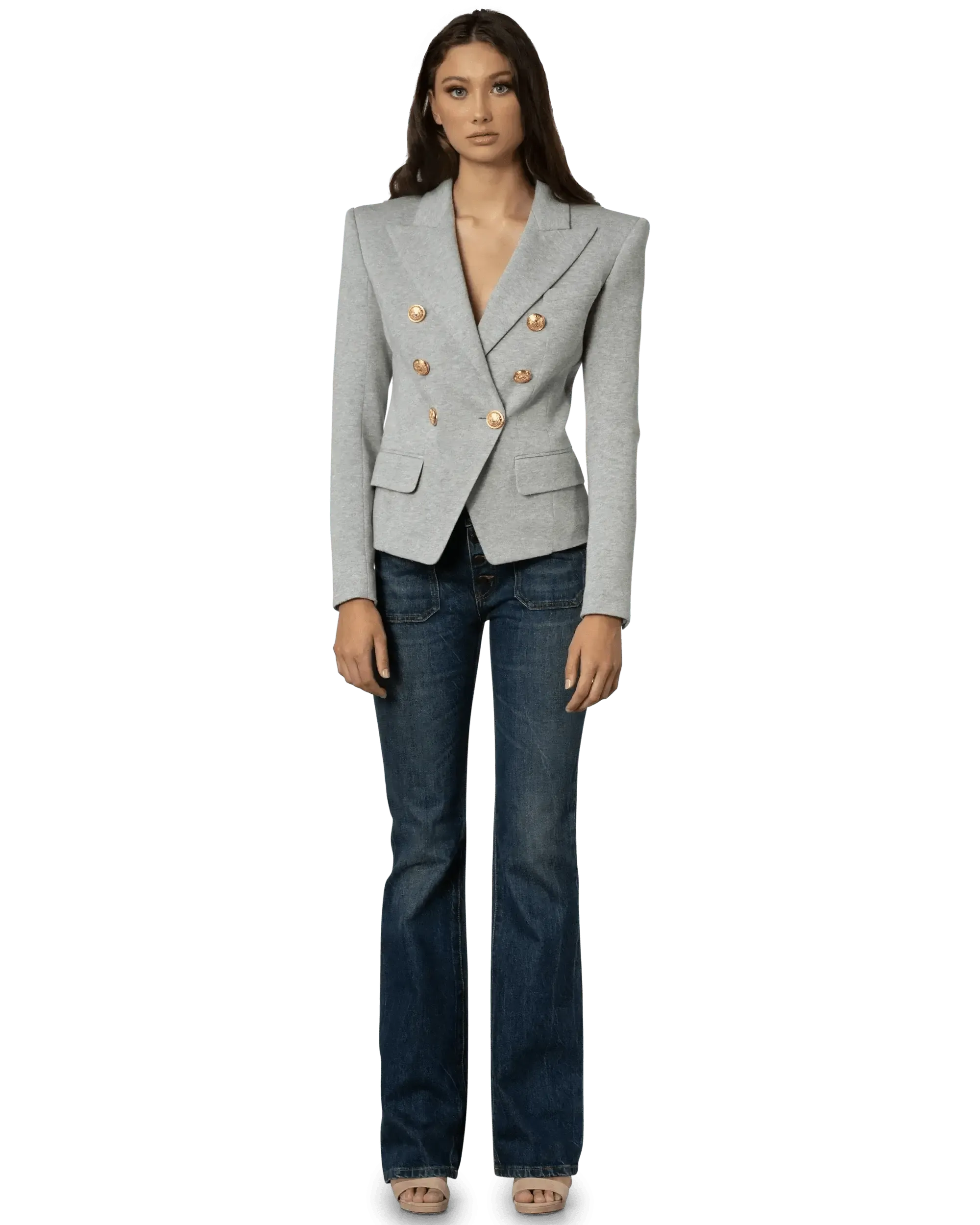 Double Breasted Blazer - DIHSAN