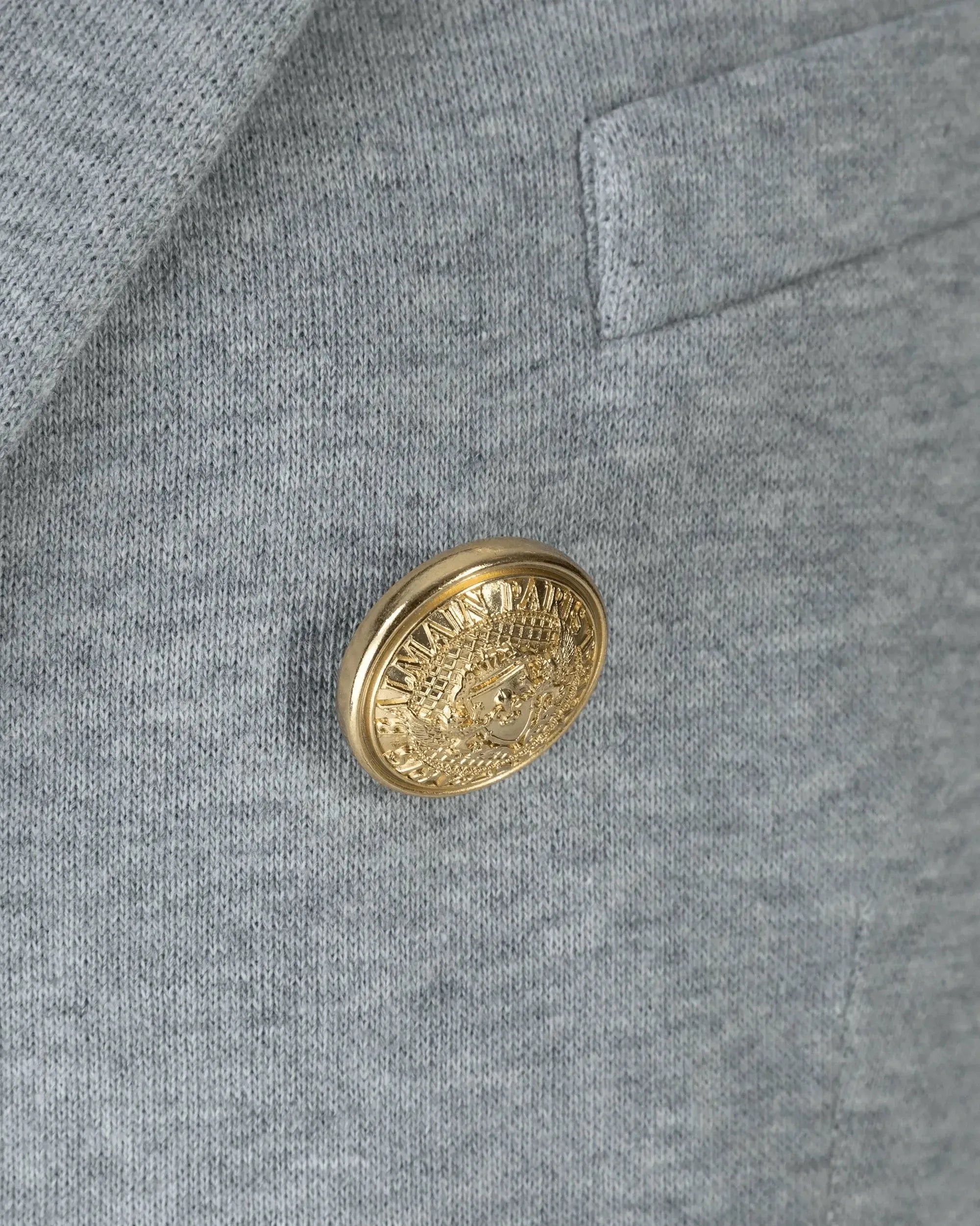 Dark Gray, Double Breasted Blazer - DIHSAN