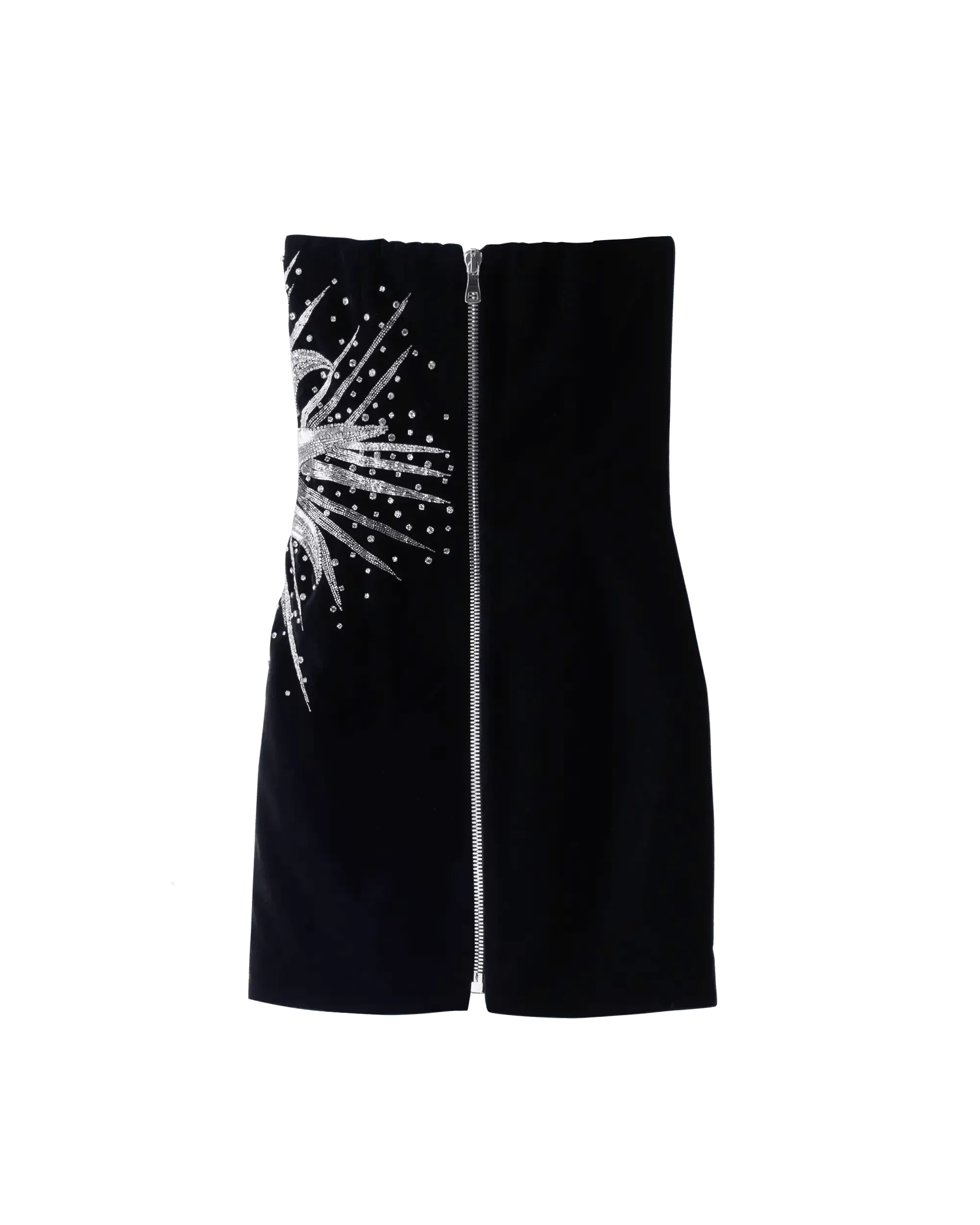 Sequin Sun Face Mini Dress - DIHSAN
