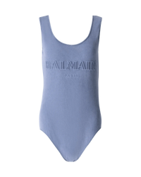 Embossed Logo Bodysuit - DIHSAN