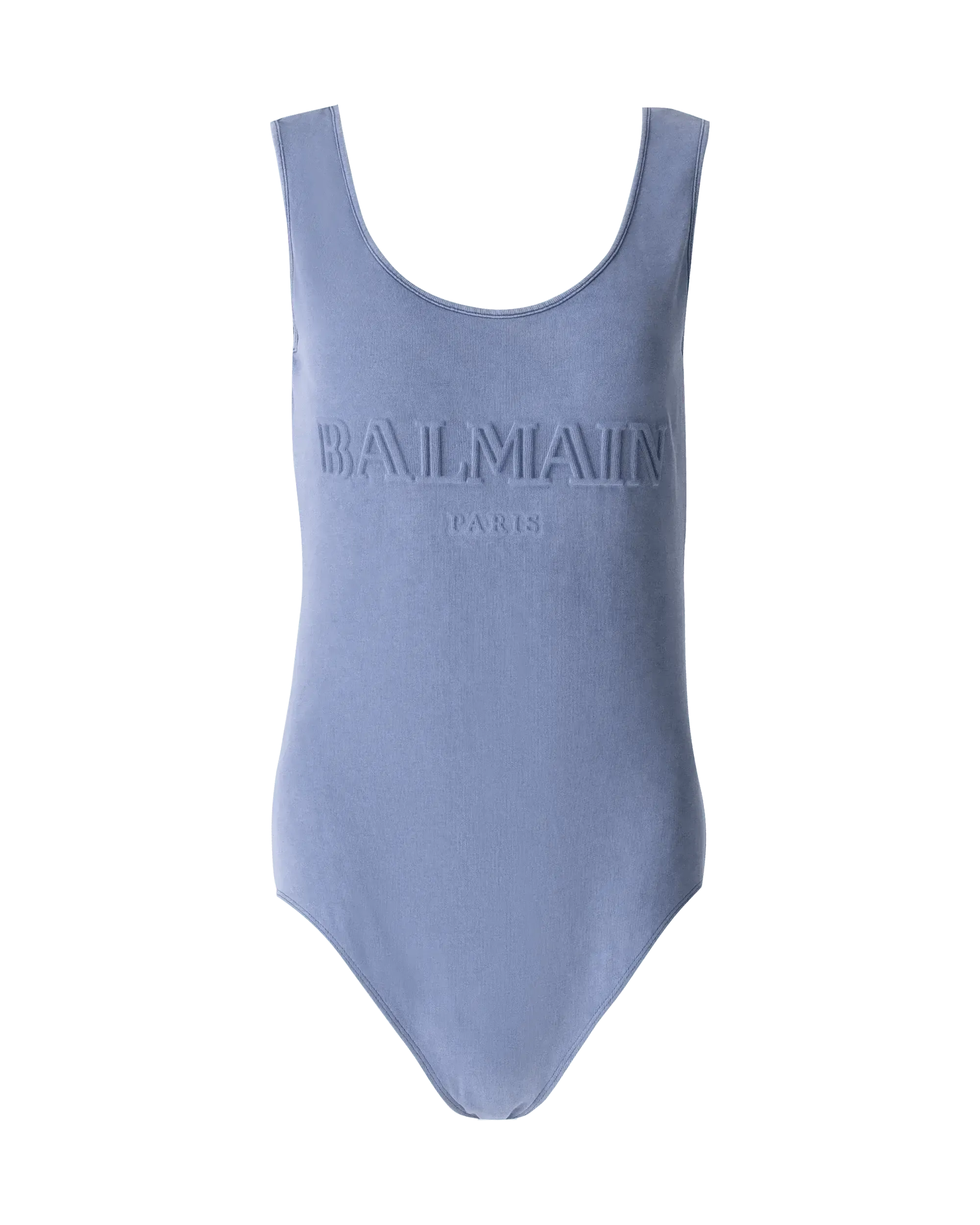 Embossed Logo Bodysuit - DIHSAN