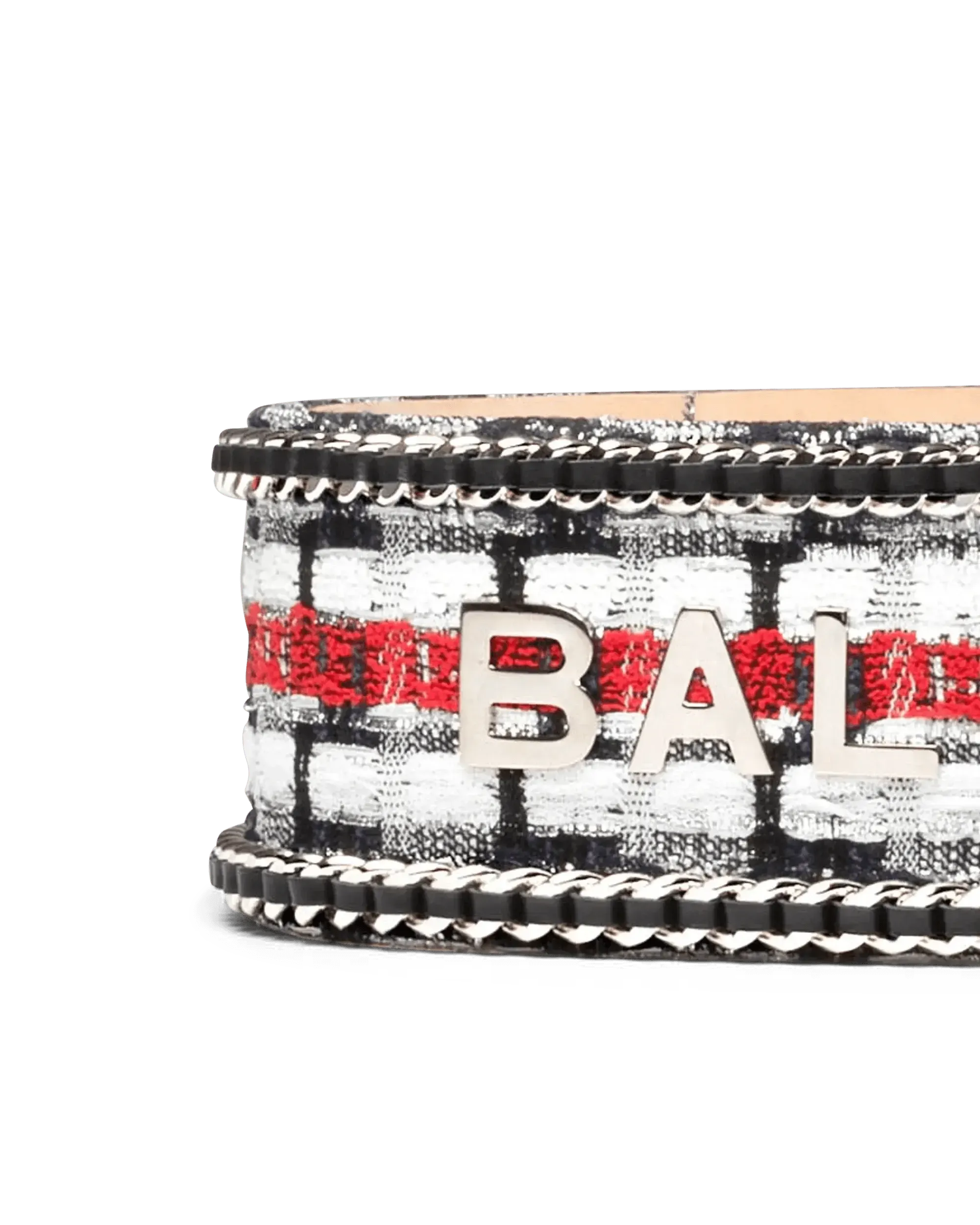 Embellished Tweed Belt - DIHSAN
