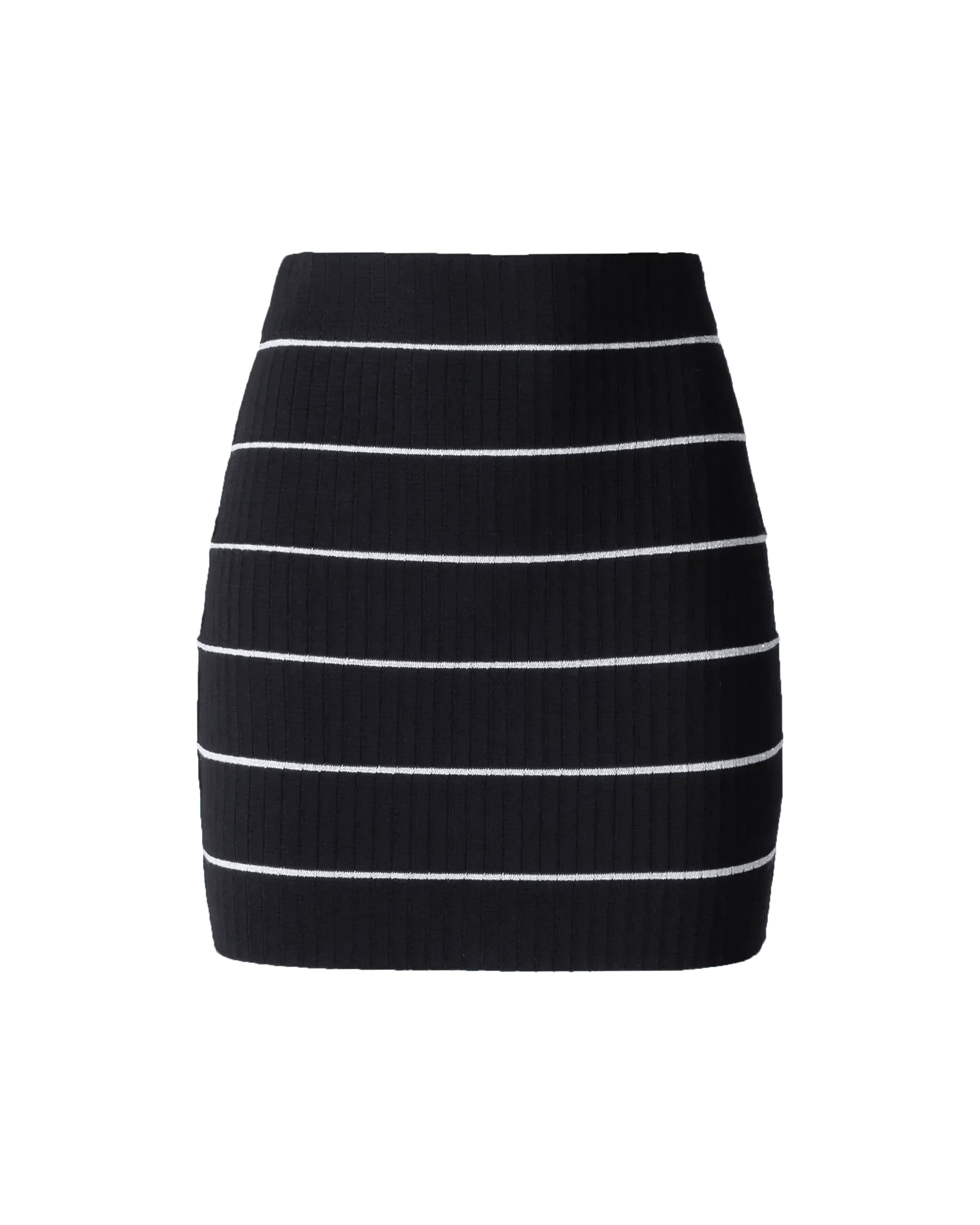 Striped Knit Skirt - DIHSAN