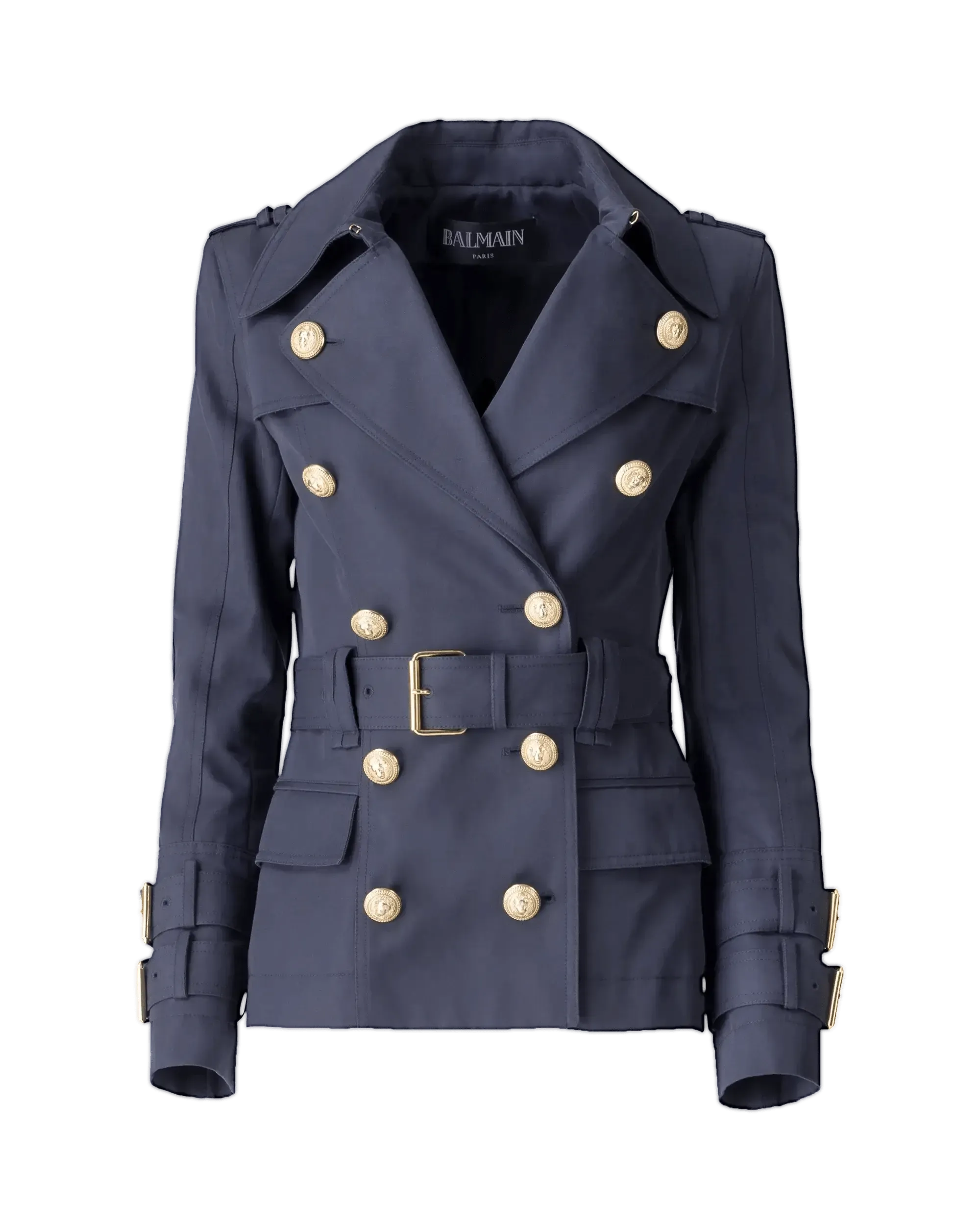 Classic Belted Overcoat - DIHSAN