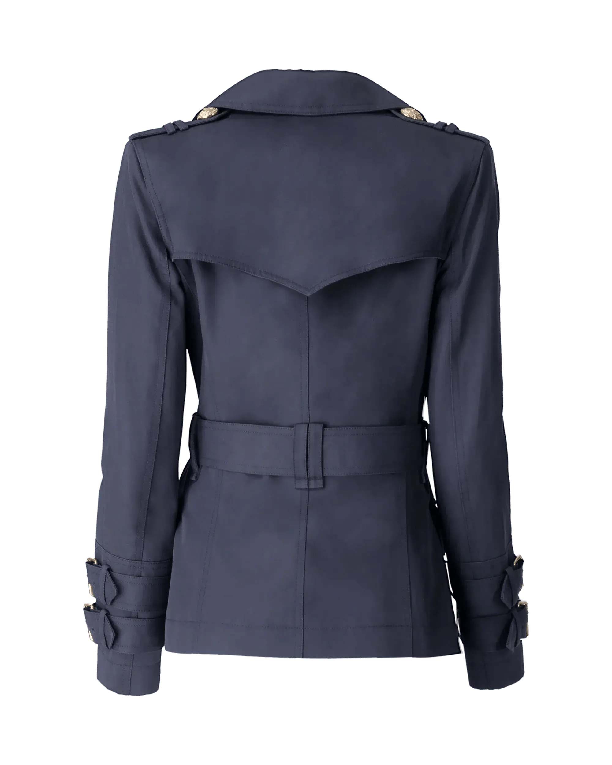 Classic Belted Overcoat - DIHSAN