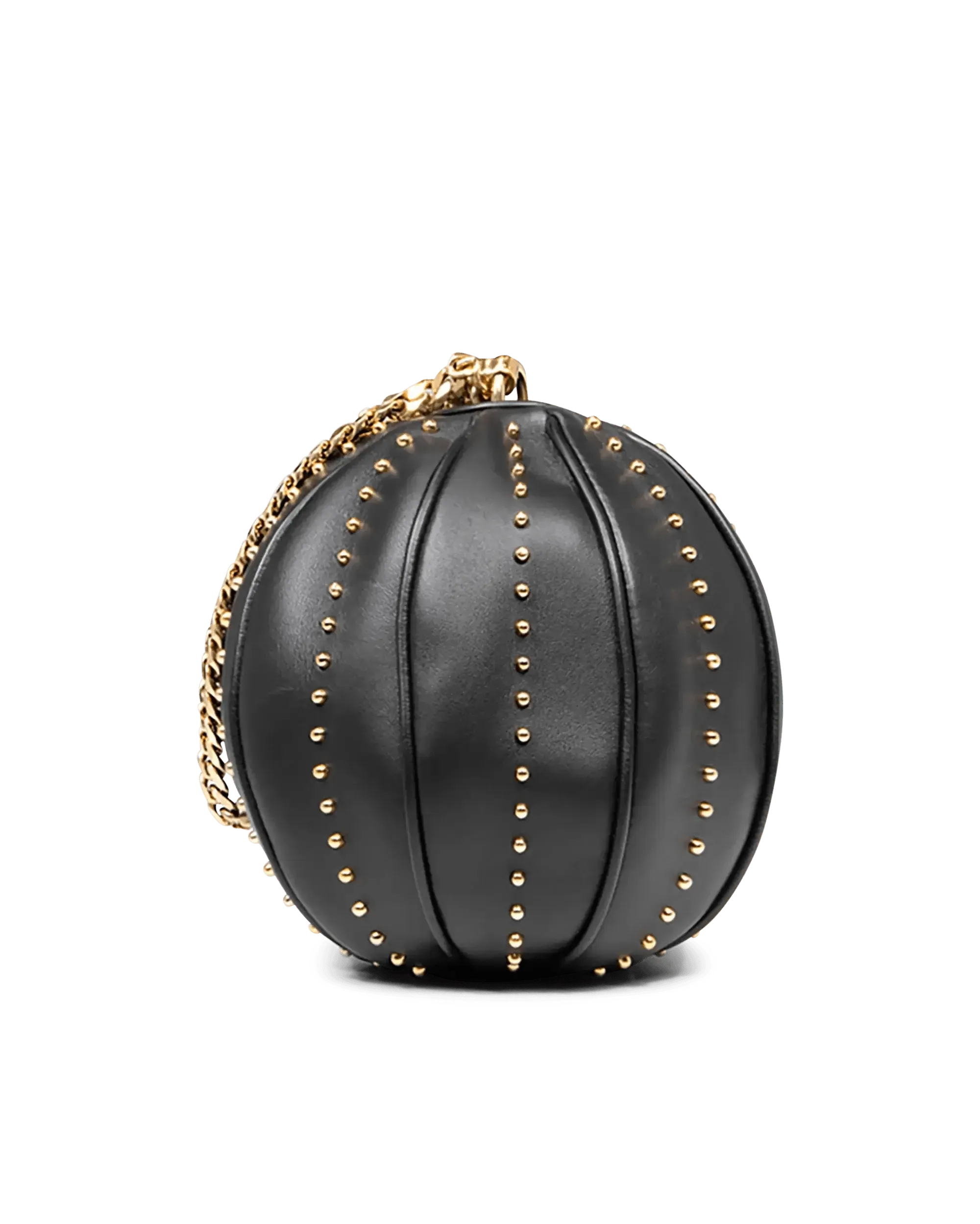 Mini Moon Leather Bag - DIHSAN