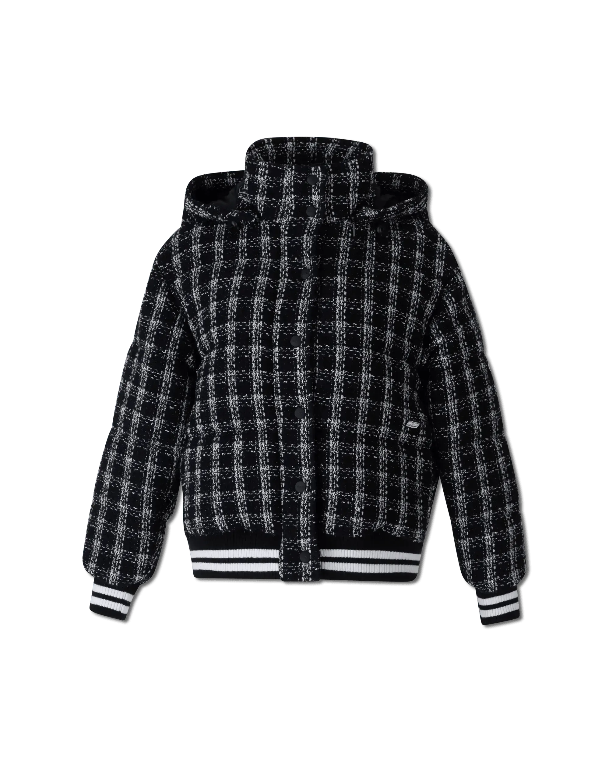 Tweed Bomber Jacket - DIHSAN