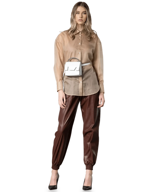 Mini 'M' Flap Belt Bag