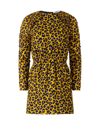 Leopard Print Mini Dress - DIHSAN