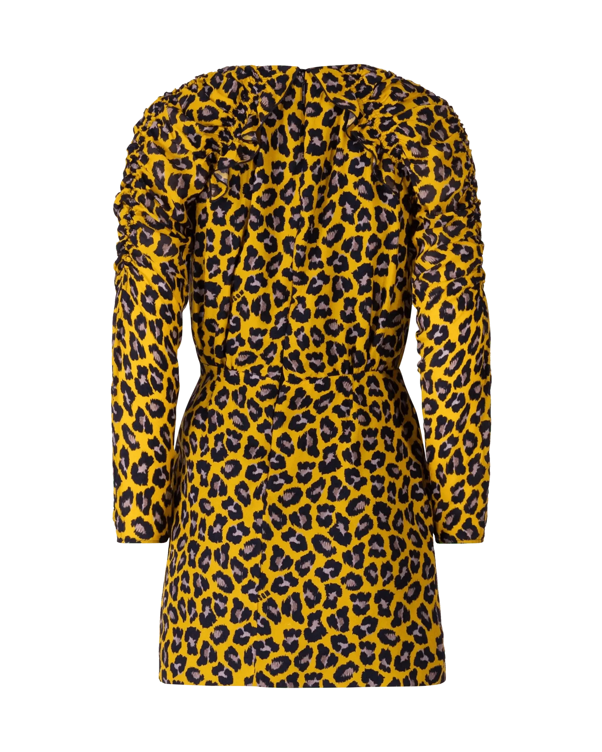 Leopard Print Mini Dress - DIHSAN