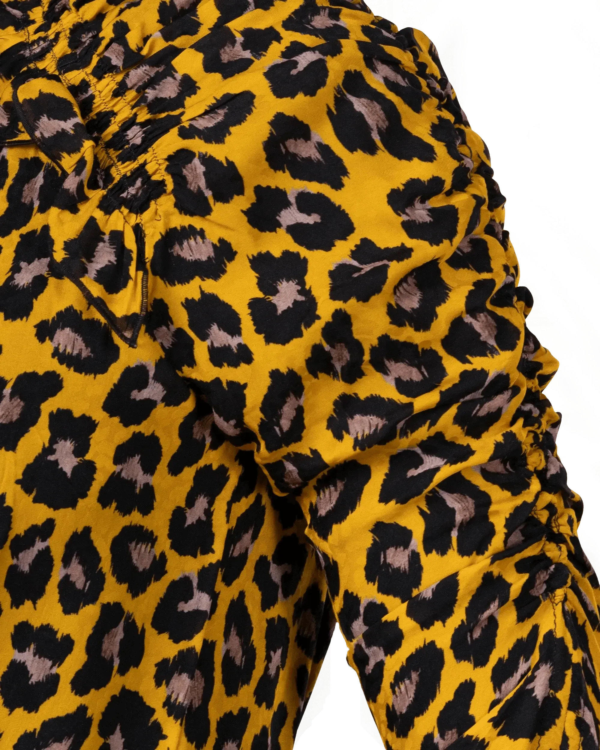 Leopard Print Mini Dress - DIHSAN