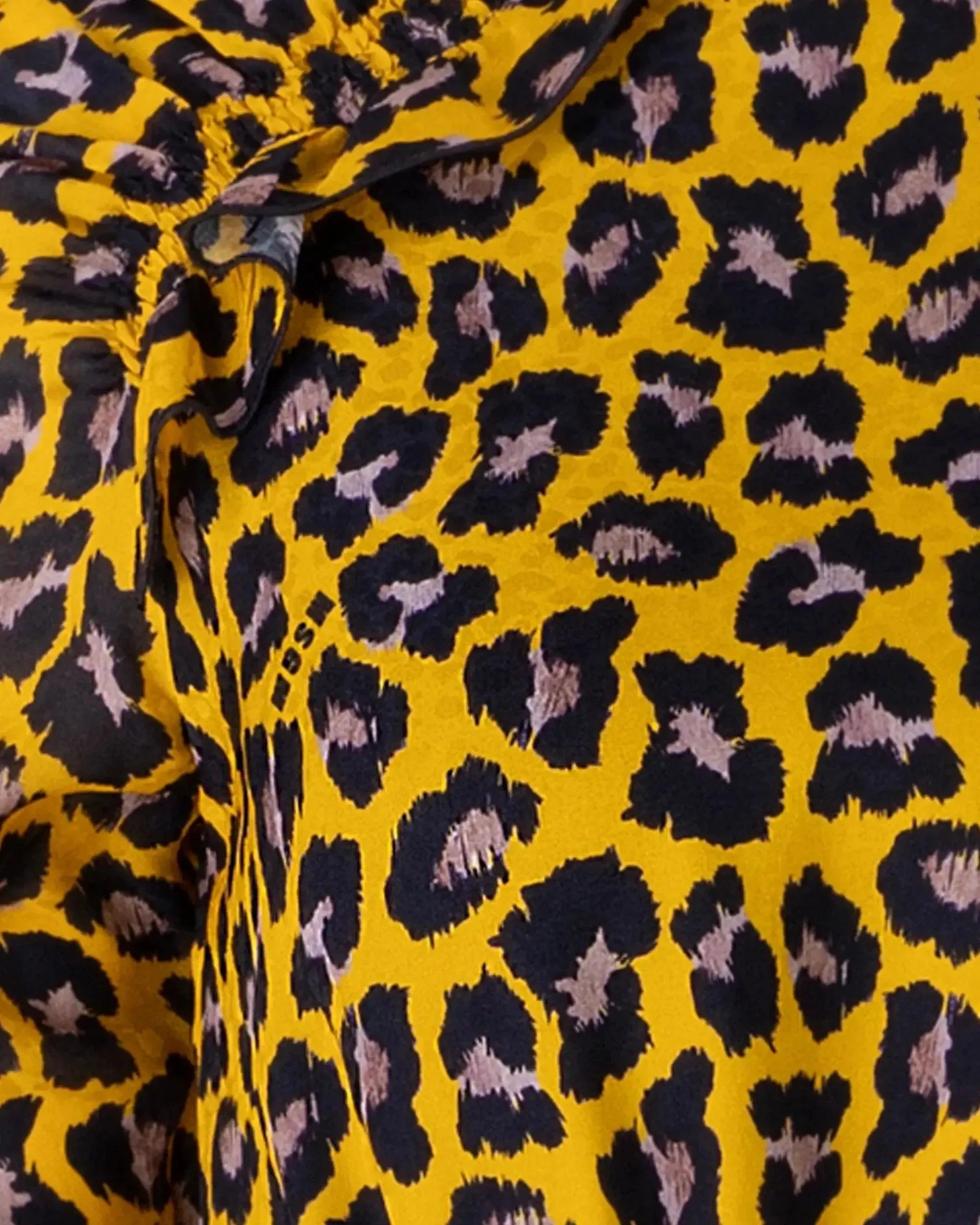 Leopard Print Mini Dress - DIHSAN