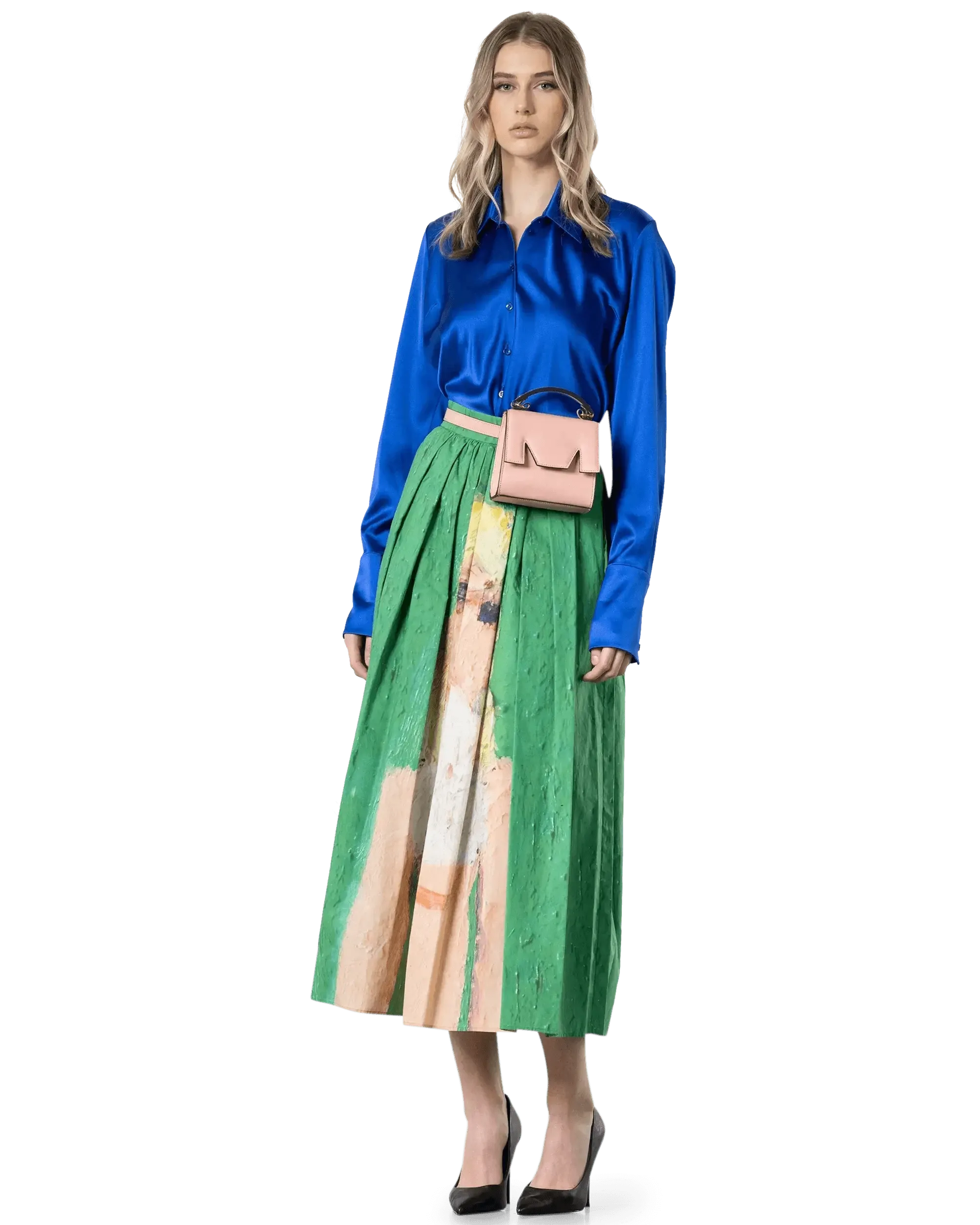 Mini 'M' Flap Belt Bag - DIHSAN