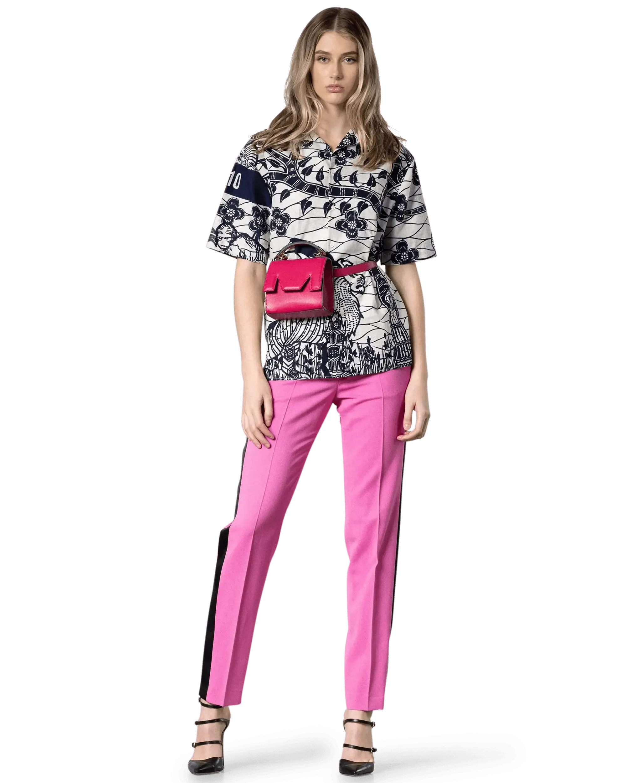 Mini 'M' Flap Belt Bag - DIHSAN