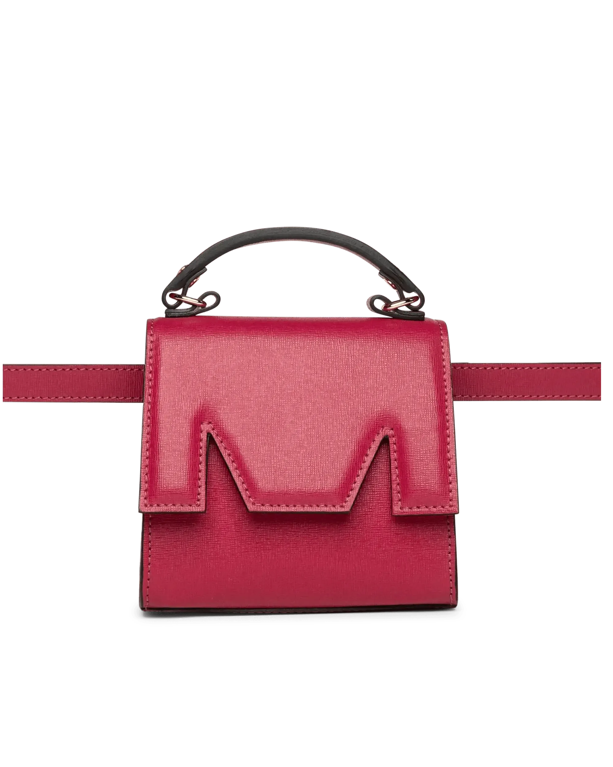 Mini 'M' Flap Belt Bag - DIHSAN