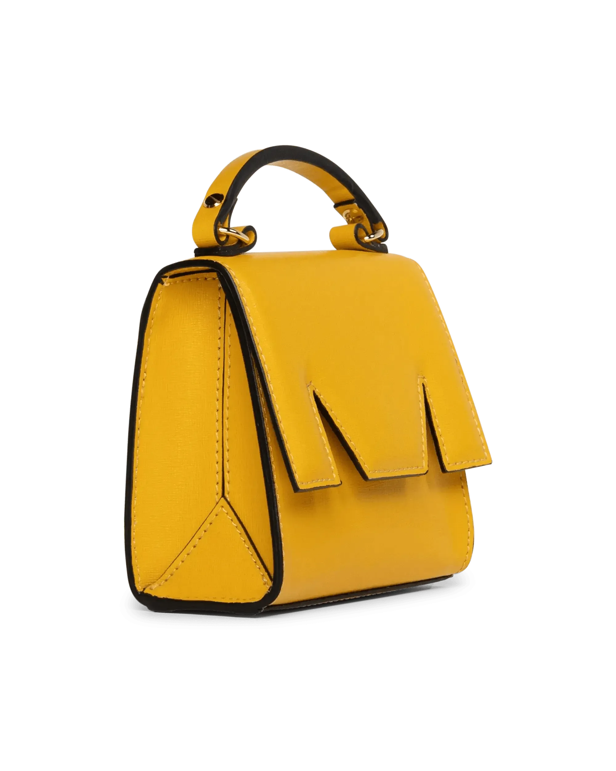 Mini 'M' Flap Belt Bag - DIHSAN