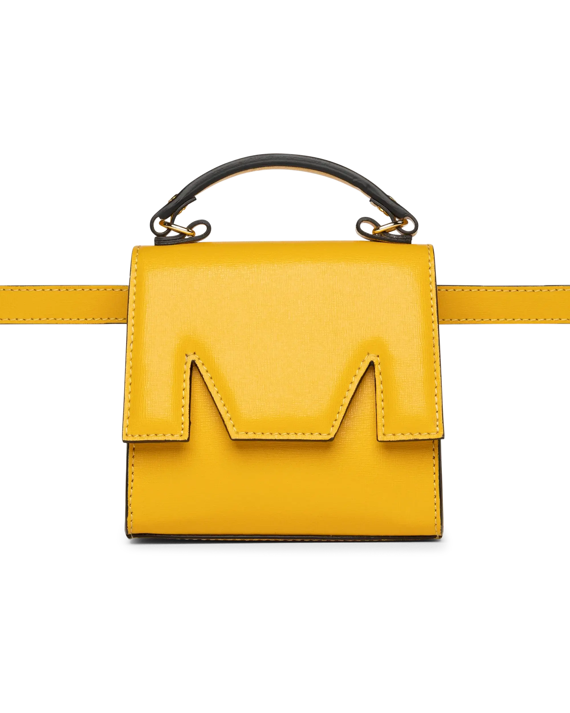 Mini 'M' Flap Belt Bag
