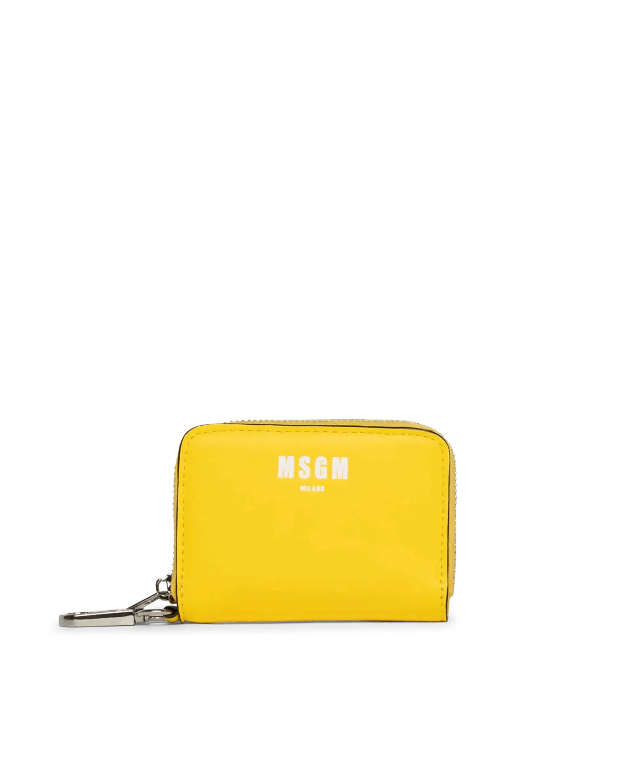 Mini Logo Print Zip Cardholder - DIHSAN
