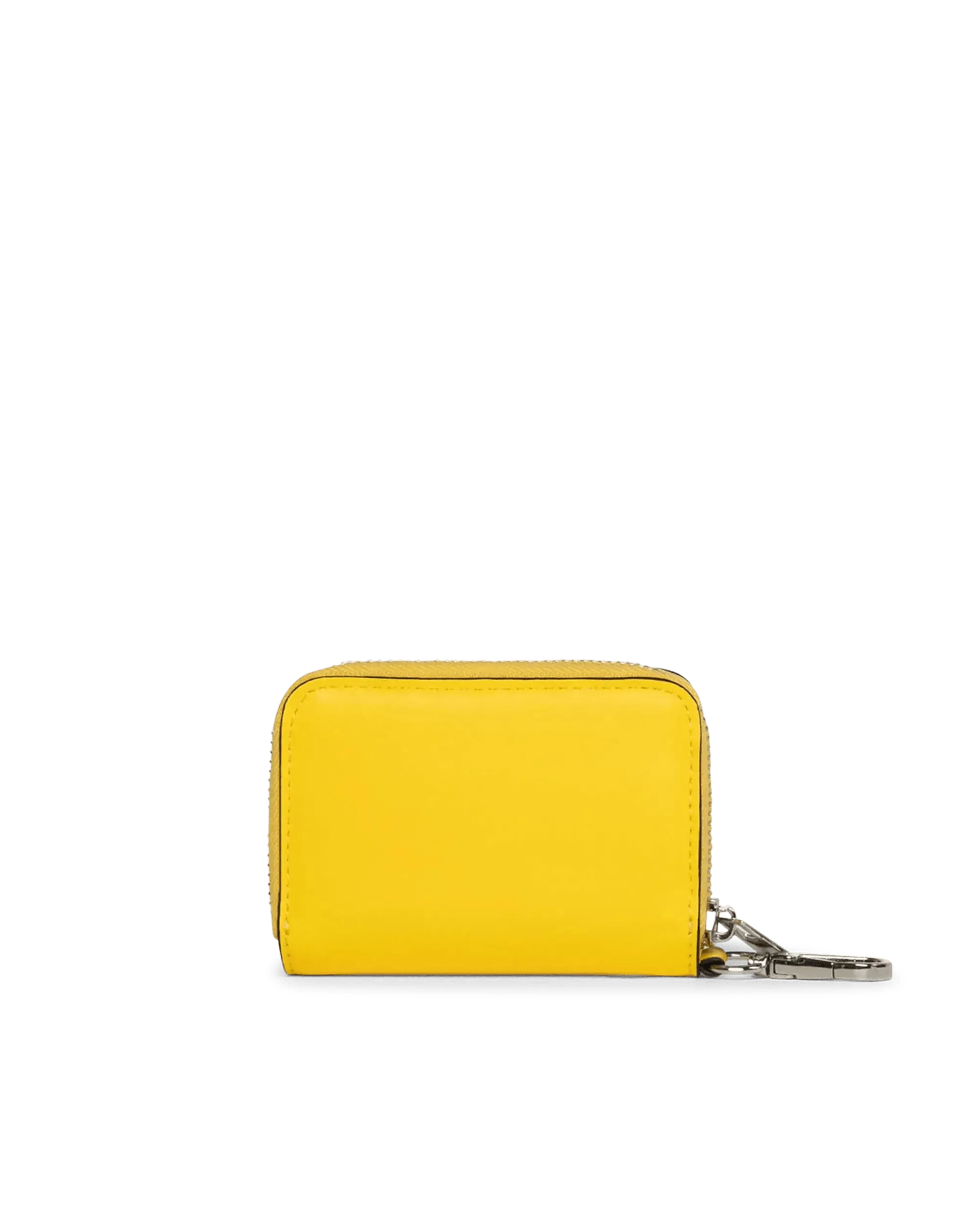 Mini Logo Print Zip Cardholder - DIHSAN
