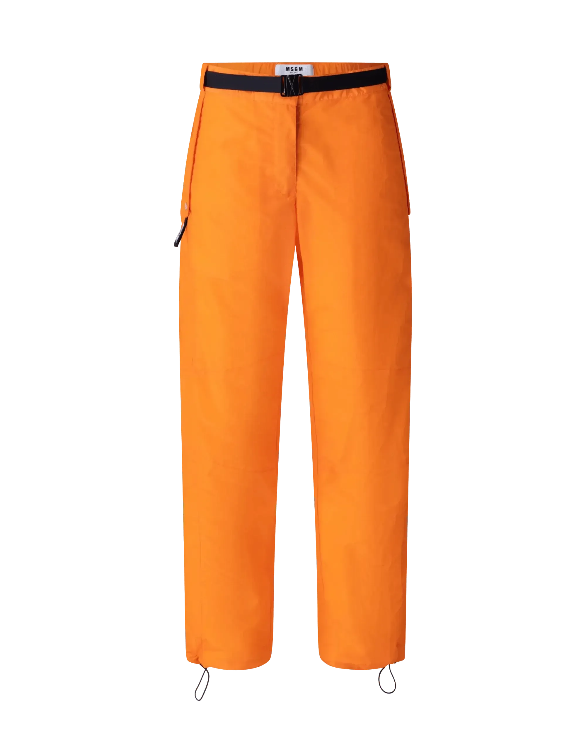Belted Nylon Pants - DIHSAN