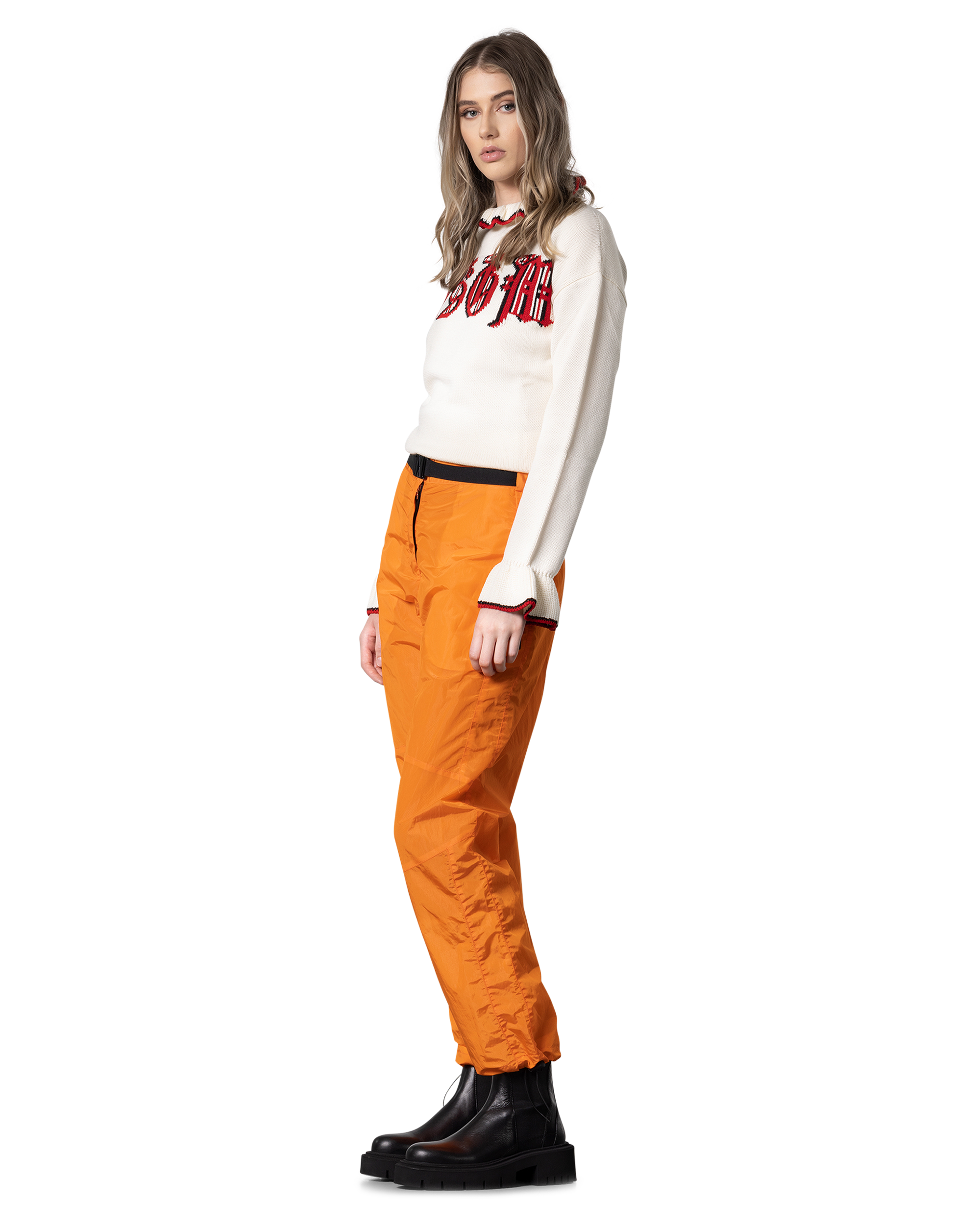 MSGM Belted Nylon Pants