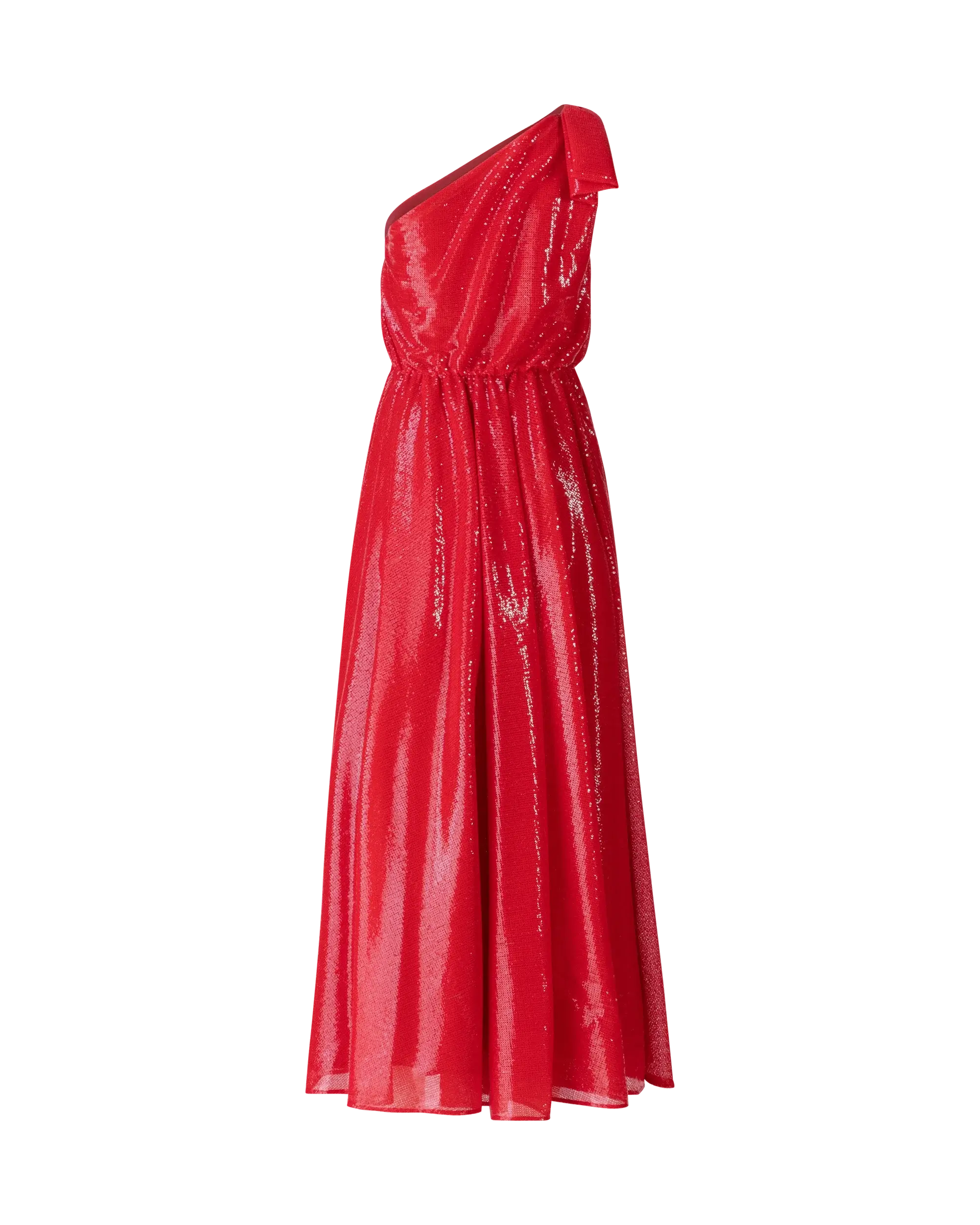 Sequined One Shoulder Dress