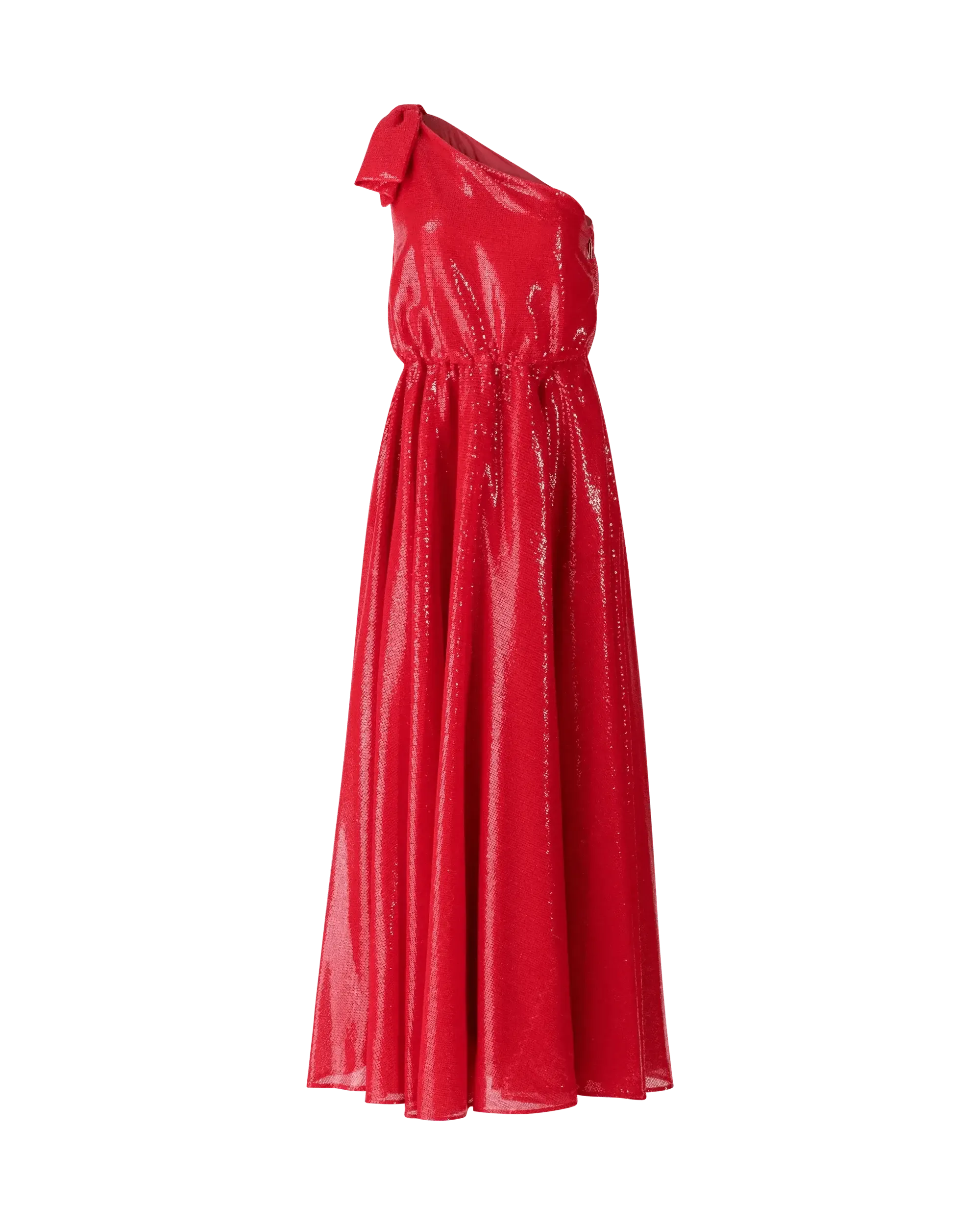 Sequined One Shoulder Dress - DIHSAN