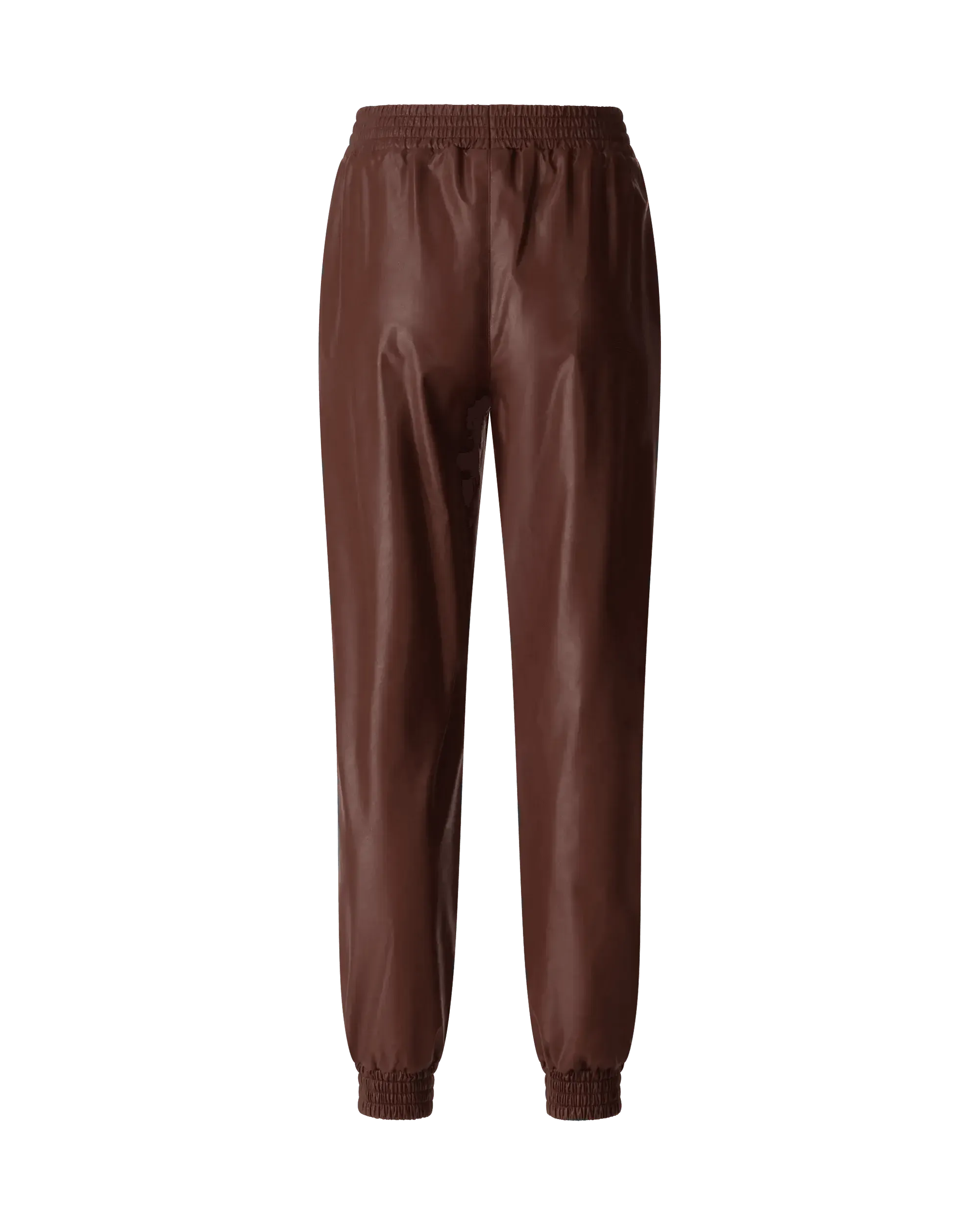 Faux Leather Joggers - DIHSAN