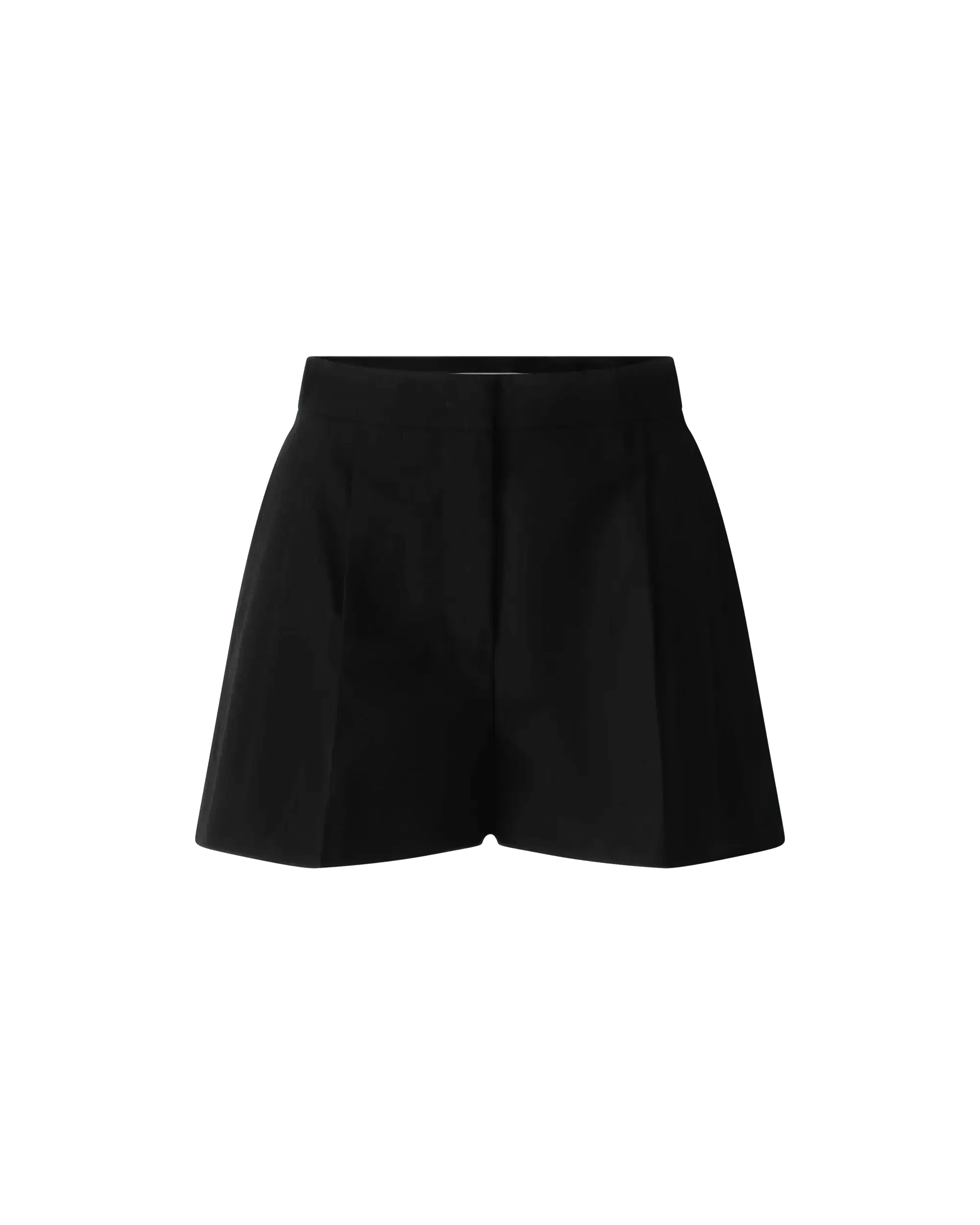 High Waisted Structured Shorts - DIHSAN