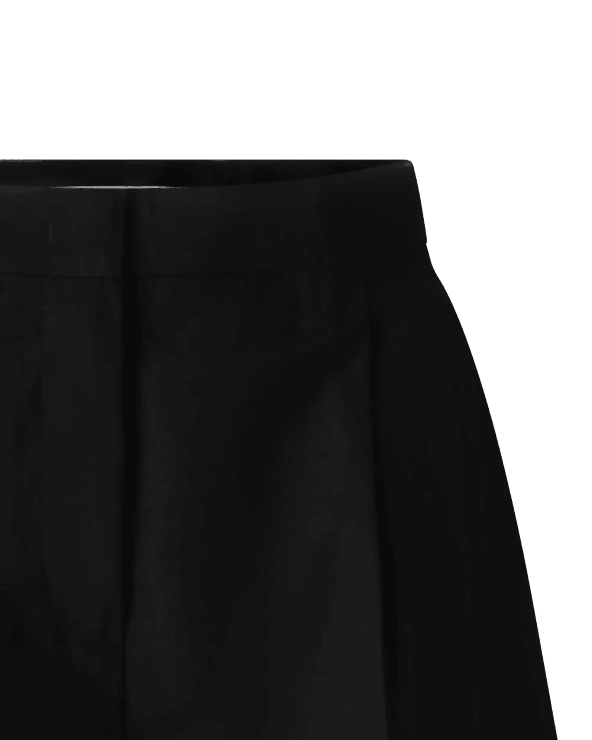 High Waisted Structured Shorts - DIHSAN
