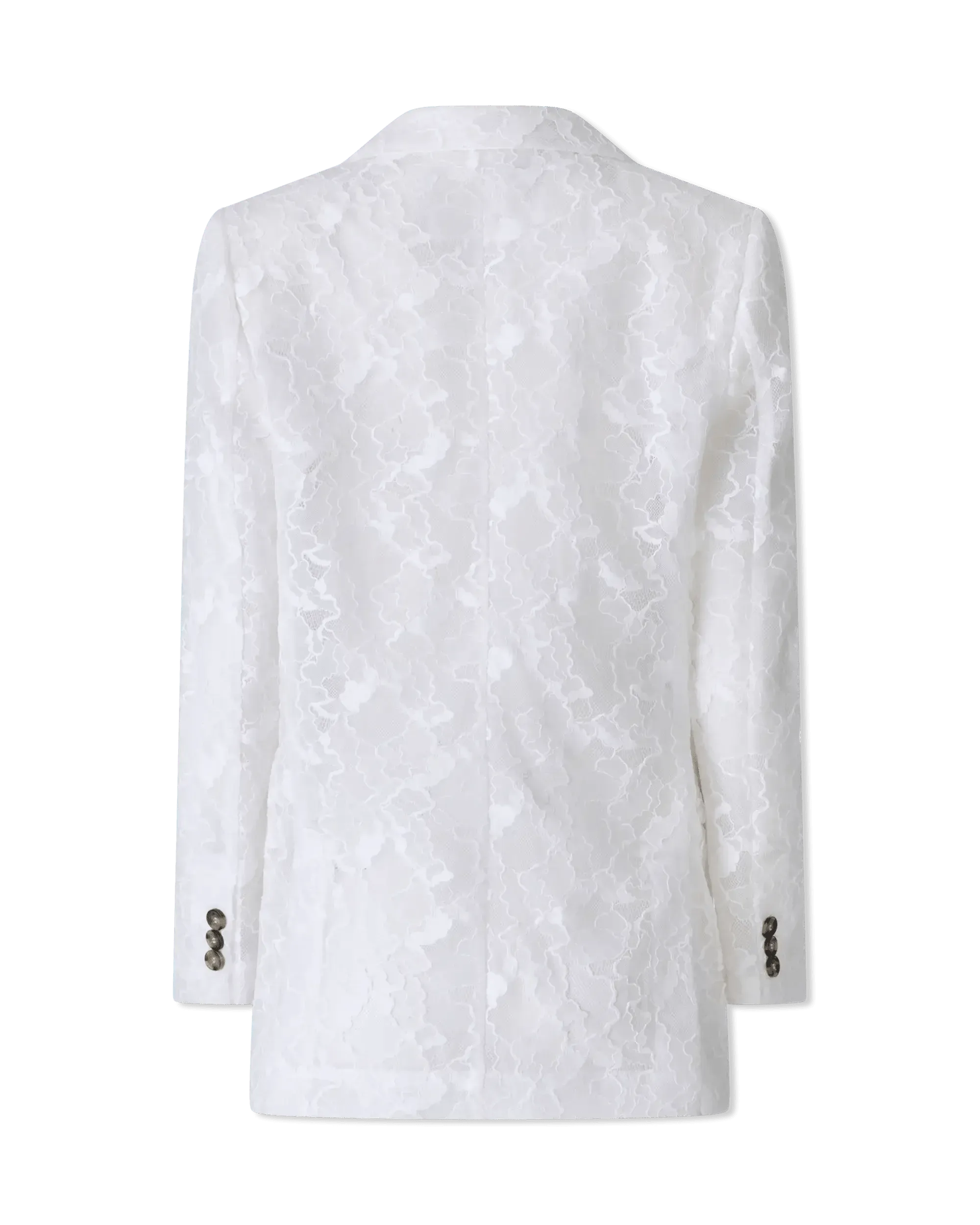 Single Breasted Lace Blazer - DIHSAN