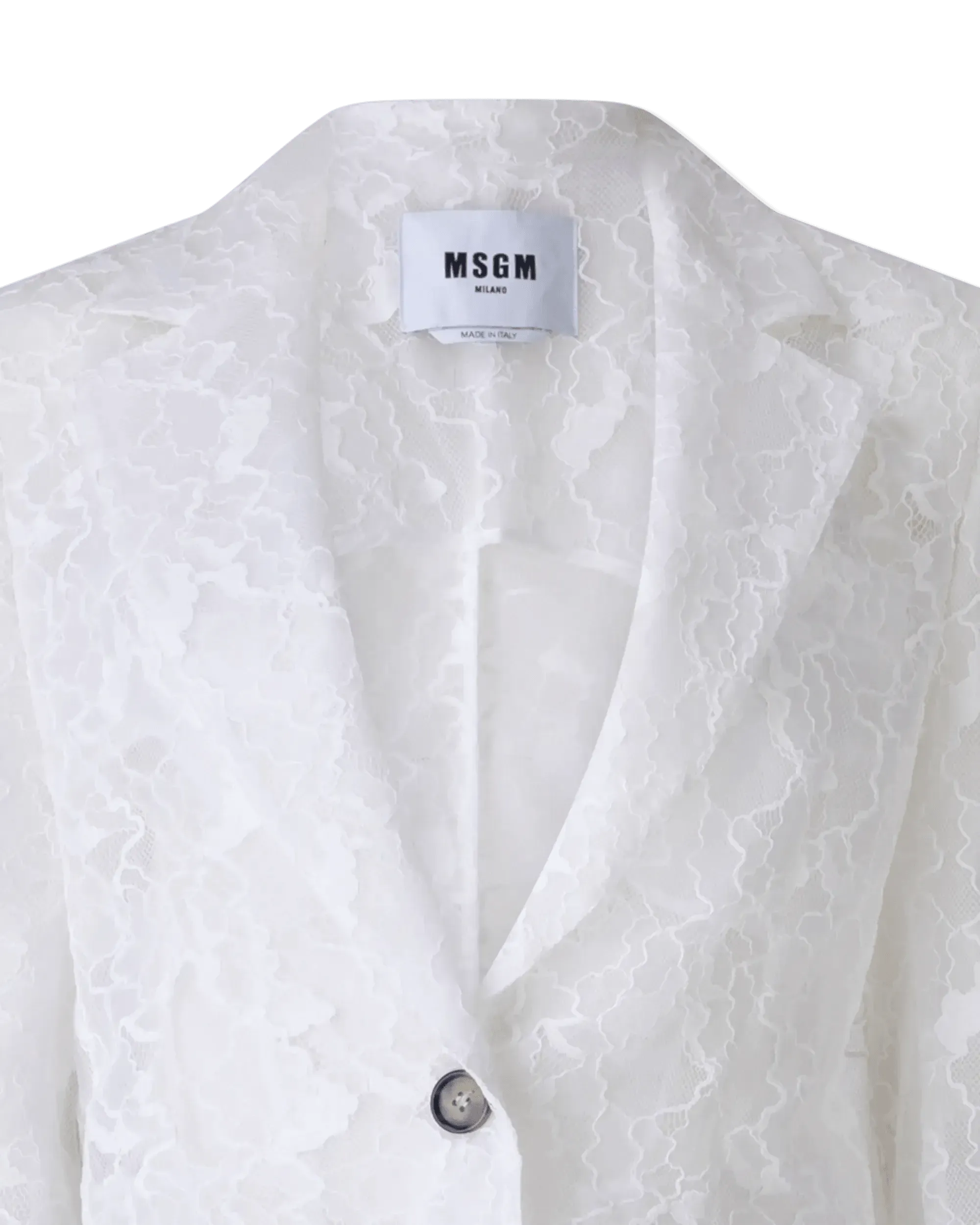 Single Breasted Lace Blazer - DIHSAN