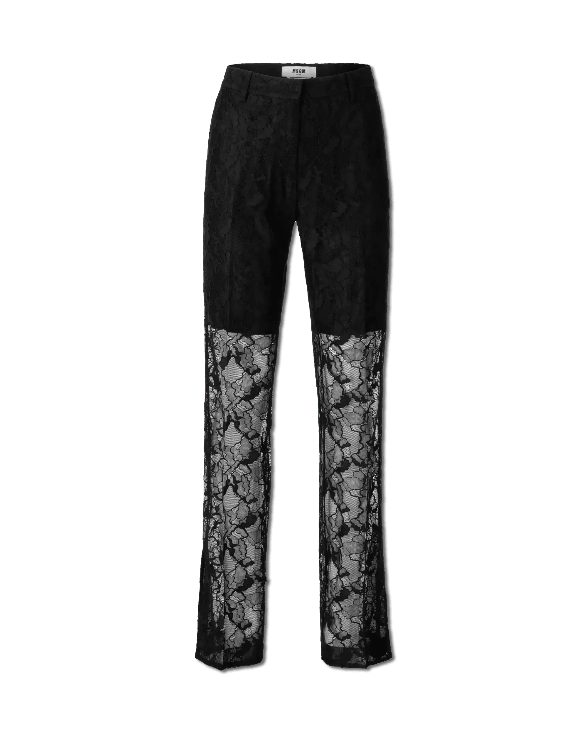 Lace Straight Leg Pants - DIHSAN