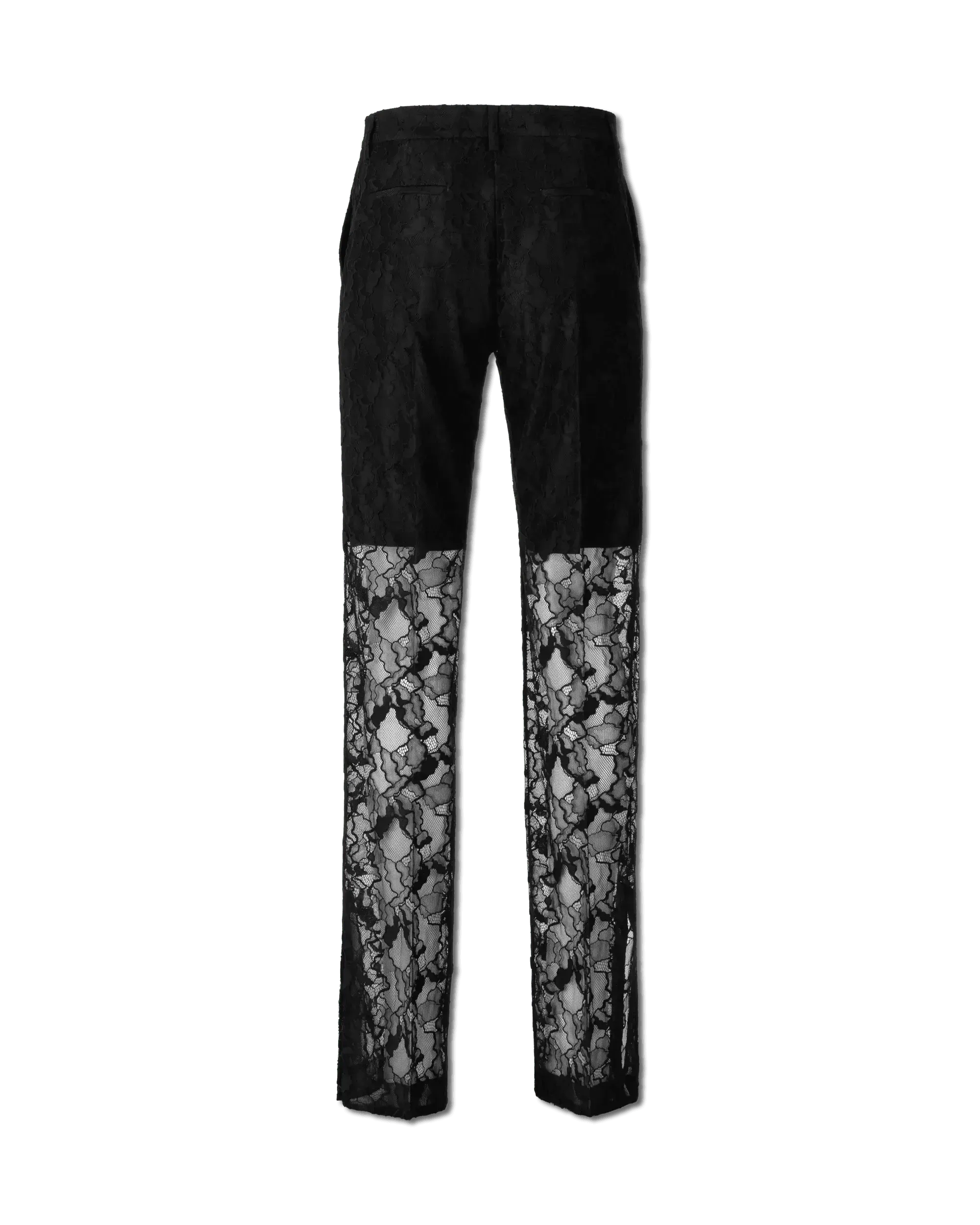 Lace Straight Leg Pants - DIHSAN